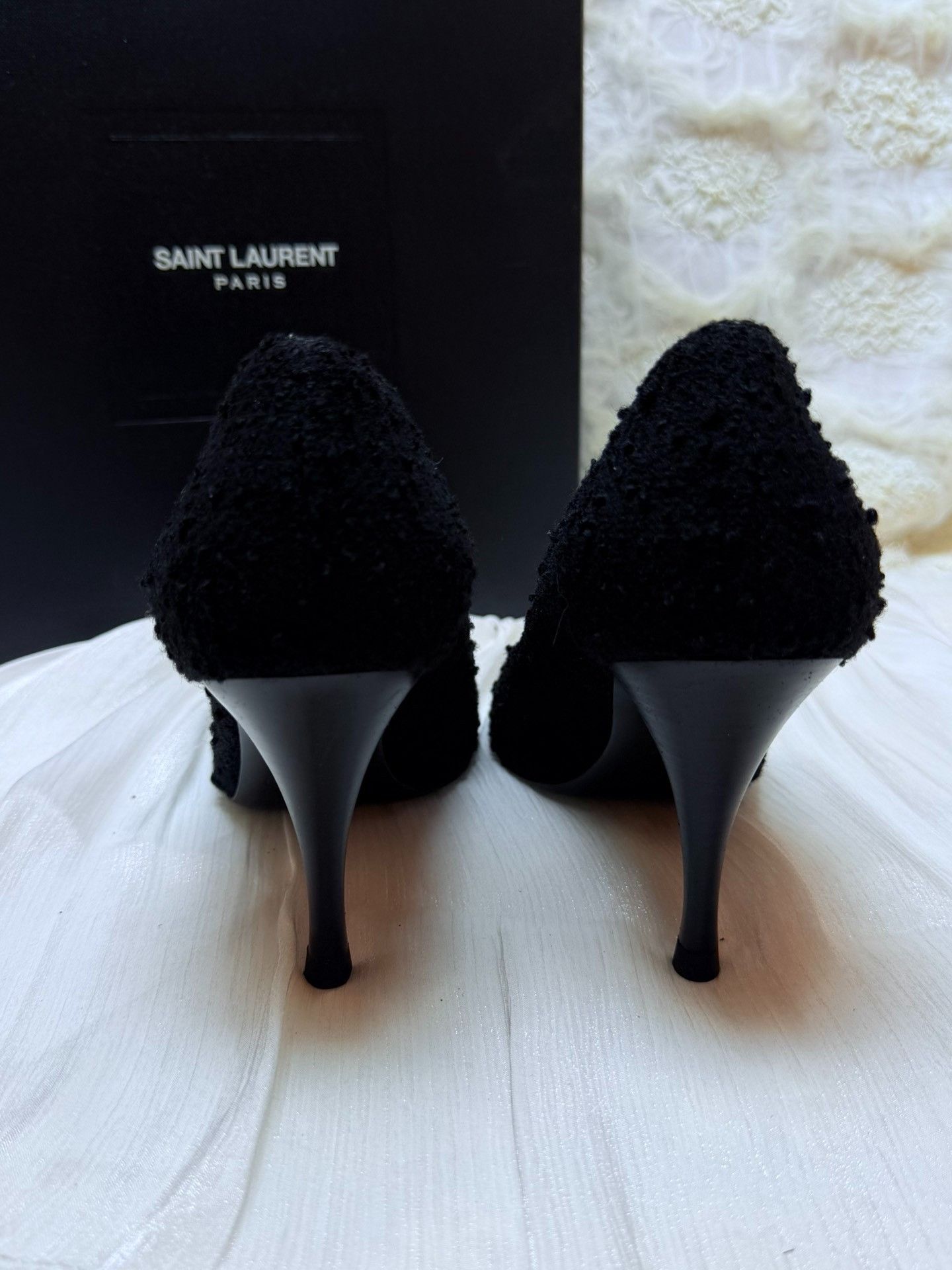 Saint Laurent Paris Saint Laurent Paris Black Lowtop Sneakers us_6-5 Women Size US 6.5 / IT 36.5 - 4 Thumbnail