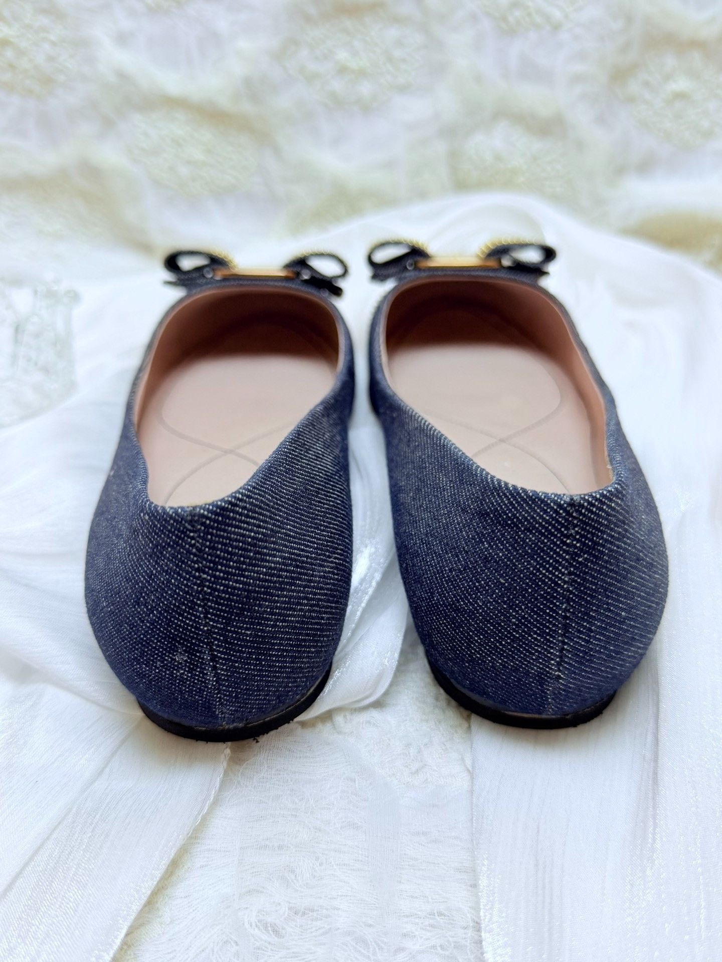 Salvatore Ferragamo Salvatore Ferragamo Denim Blue Lowtop Sneakers us_7 Women Size US 7 / IT 37 - 4 Thumbnail