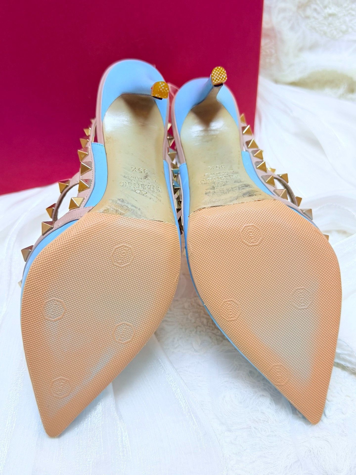 Valentino Valentino Patent Blue Sandals us_6 Women Size US 6 / IT 36 - 5 Thumbnail