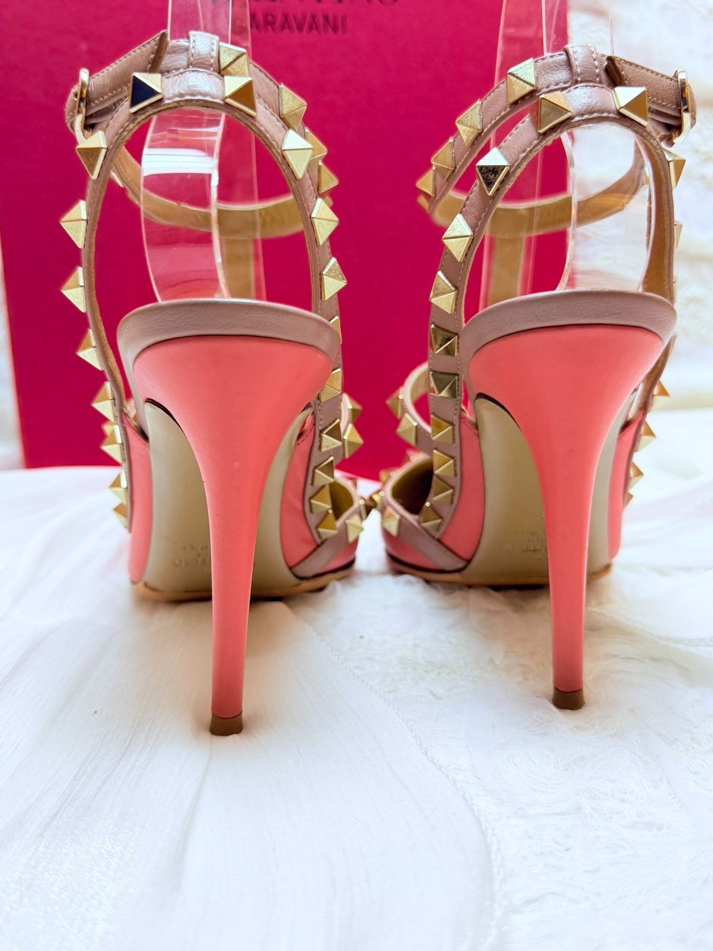 Valentino Valentino Pink Sandals us_6 Women Size US 6 / IT 36 - 4 Thumbnail