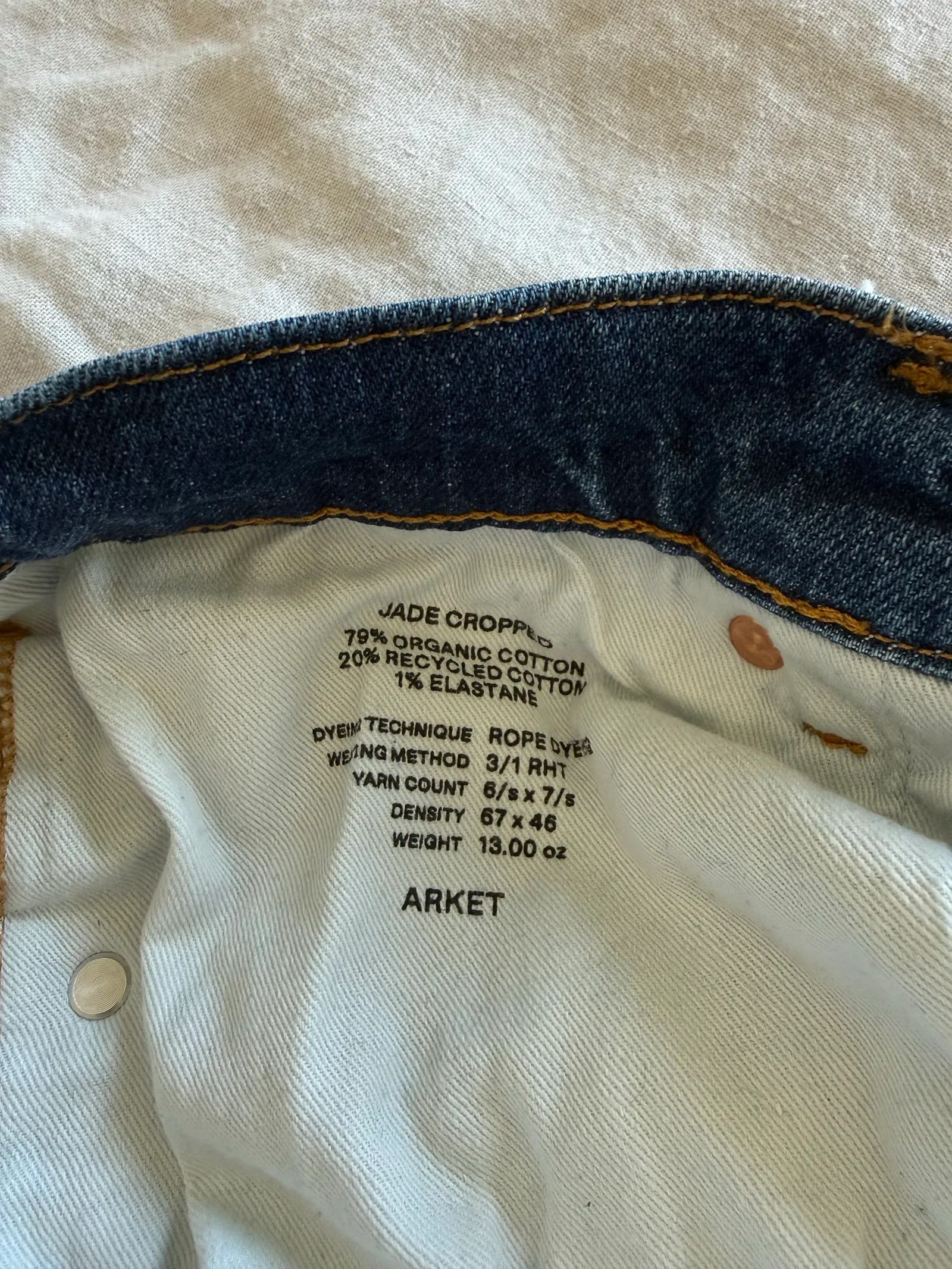 Arket Arket Jade Cropped Jeans Size 28" / US 6 / IT 42 - 2 Thumbnail
