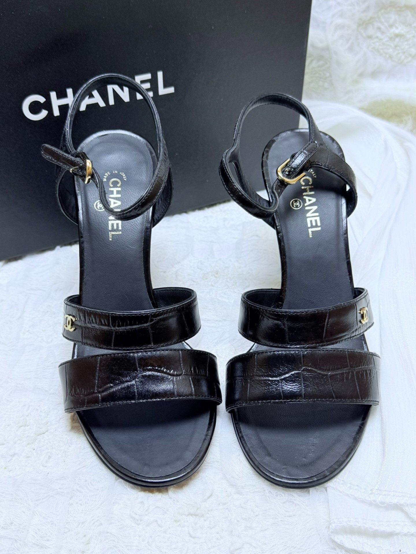 Chanel Chanel Sandals us_5 Women Size US 5 / IT 35 - 4 Thumbnail