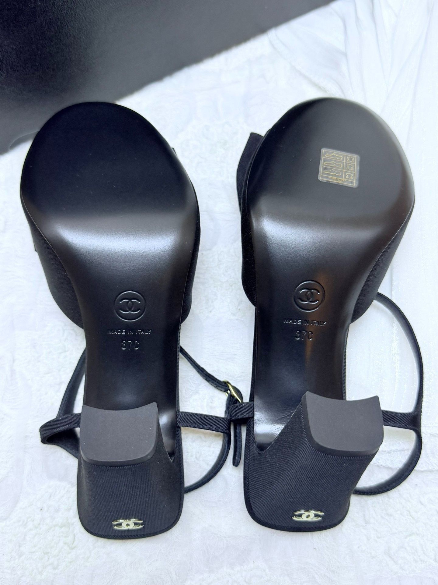 Chanel Chanel Black Sandals us_7 Women Size US 7 / IT 37 - 6 Thumbnail