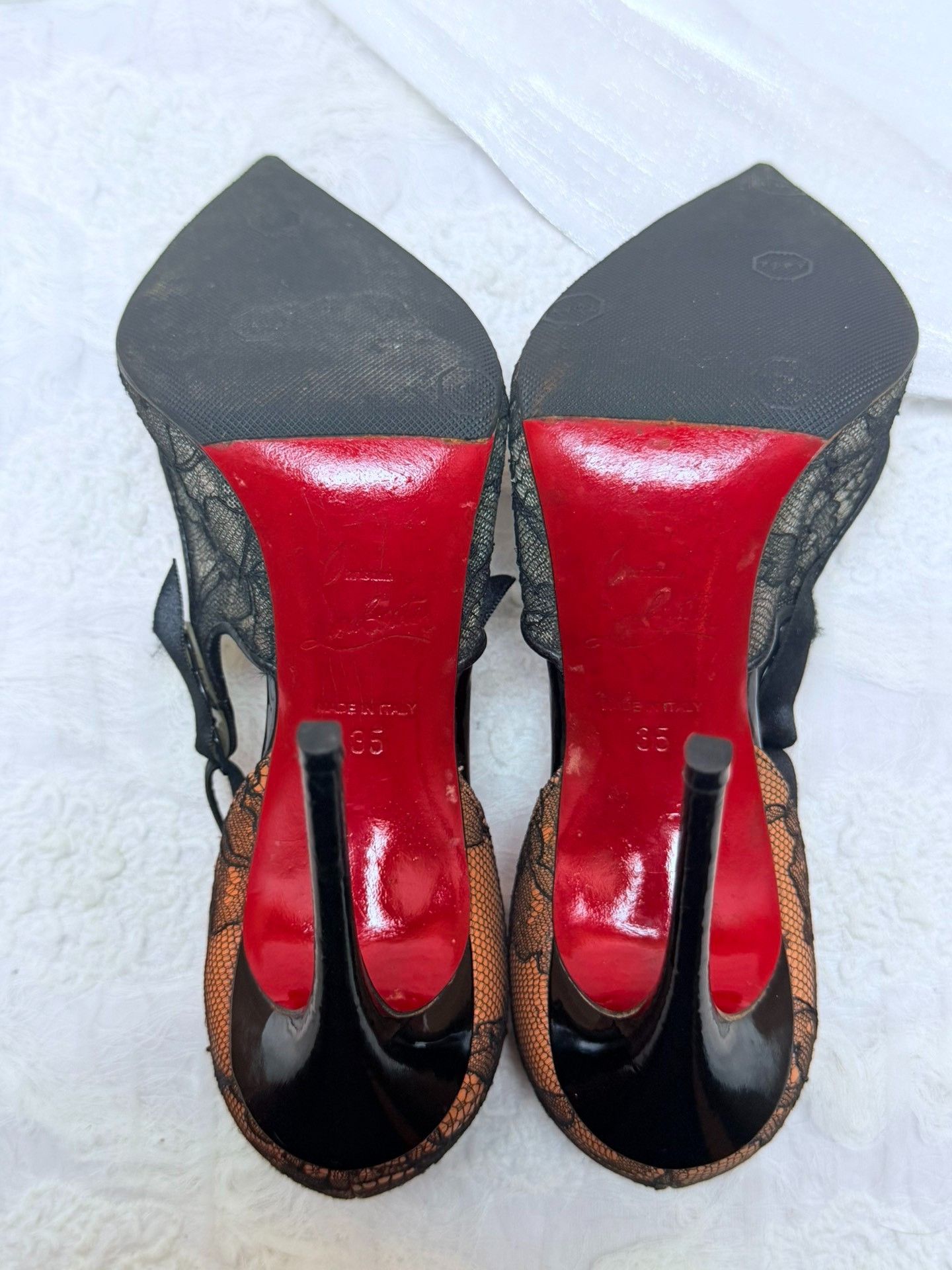 Christian Louboutin Christian Louboutin Black Lowtop Sneakers us_5 Women Size US 5 / IT 35 - 6 Thumbnail