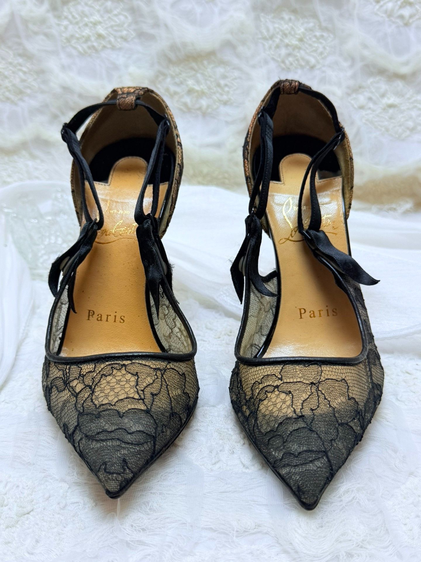 Christian Louboutin Christian Louboutin Black Lowtop Sneakers us_5 Women Size US 5 / IT 35 - 3 Thumbnail