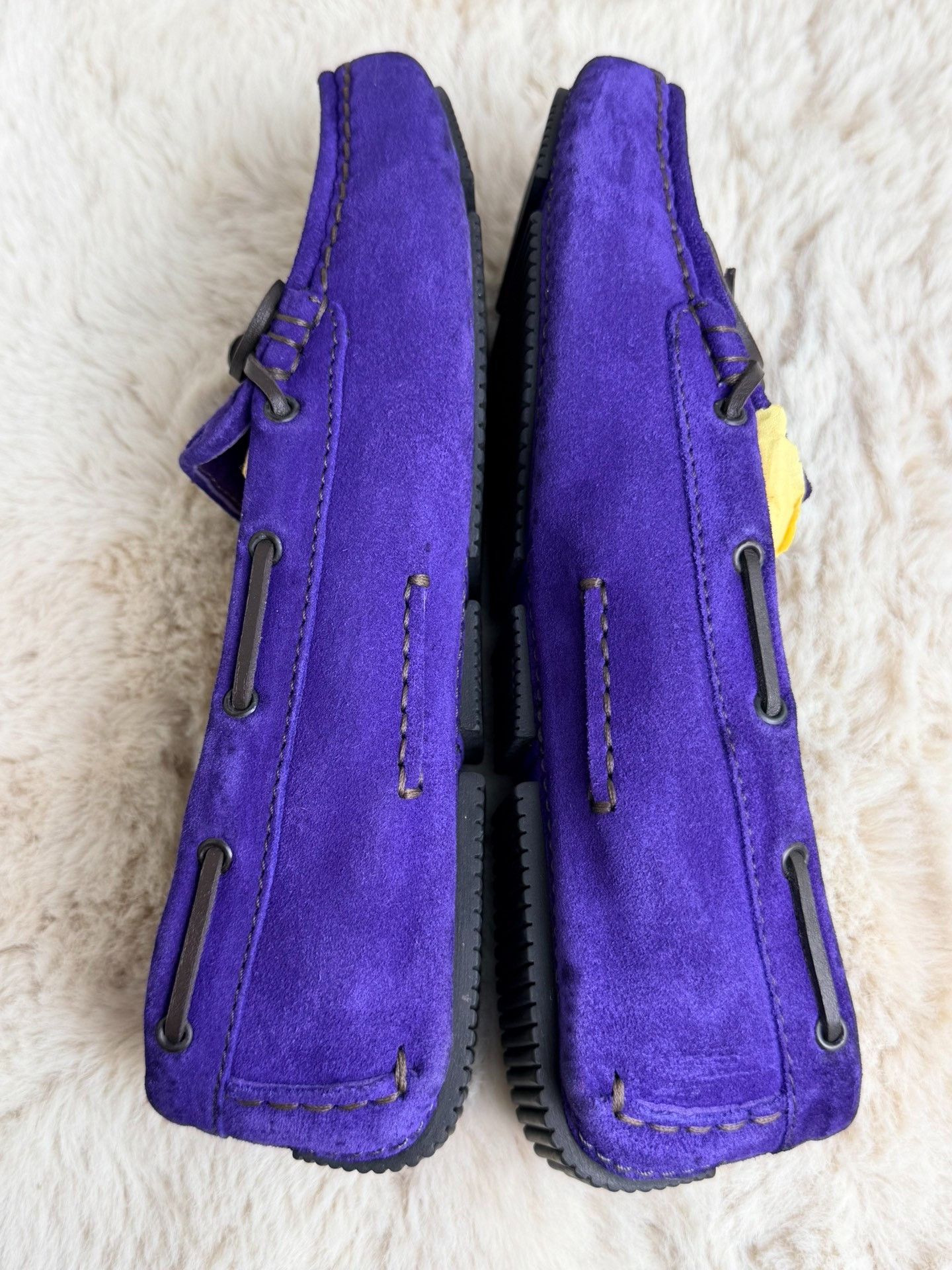Bottega Veneta Bottega Veneta Knit Purple Lowtop Sneakers us_6 Women Size US 6 / IT 36 - 5 Thumbnail