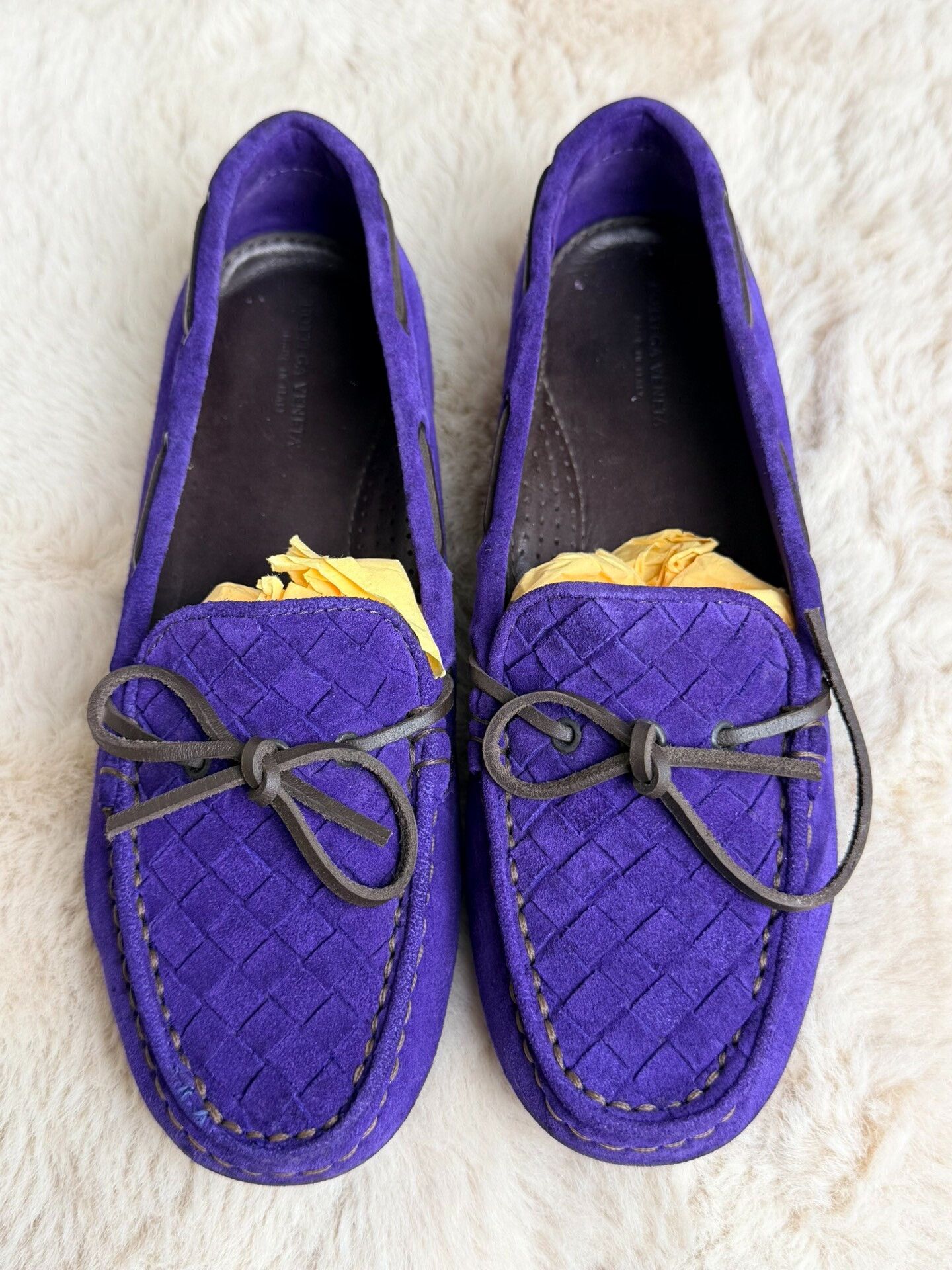 Bottega Veneta Bottega Veneta Knit Purple Lowtop Sneakers us_6 Women Size US 6 / IT 36 - 2 Thumbnail