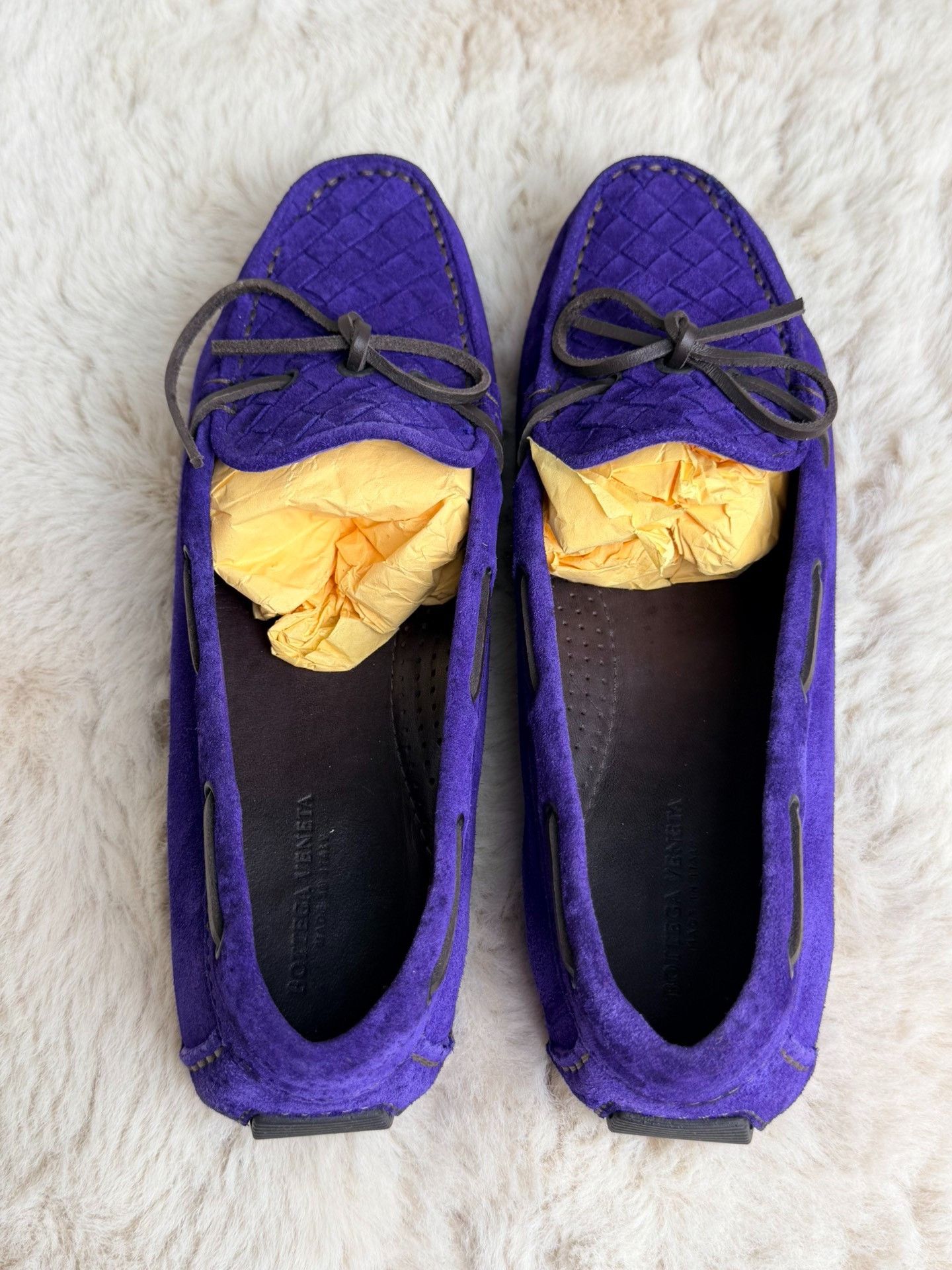 Bottega Veneta Bottega Veneta Knit Purple Lowtop Sneakers us_6 Women Size US 6 / IT 36 - 4 Thumbnail