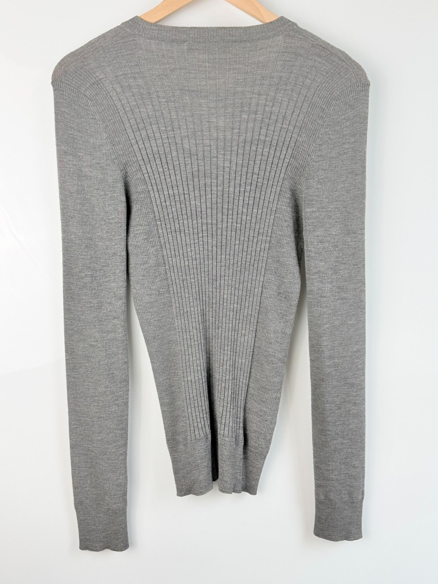 Dolce & Gabbana Dolce & Gabbana Knit Wool Gray Sweater S Women Size S / US 4 / IT 40 - 2 Thumbnail