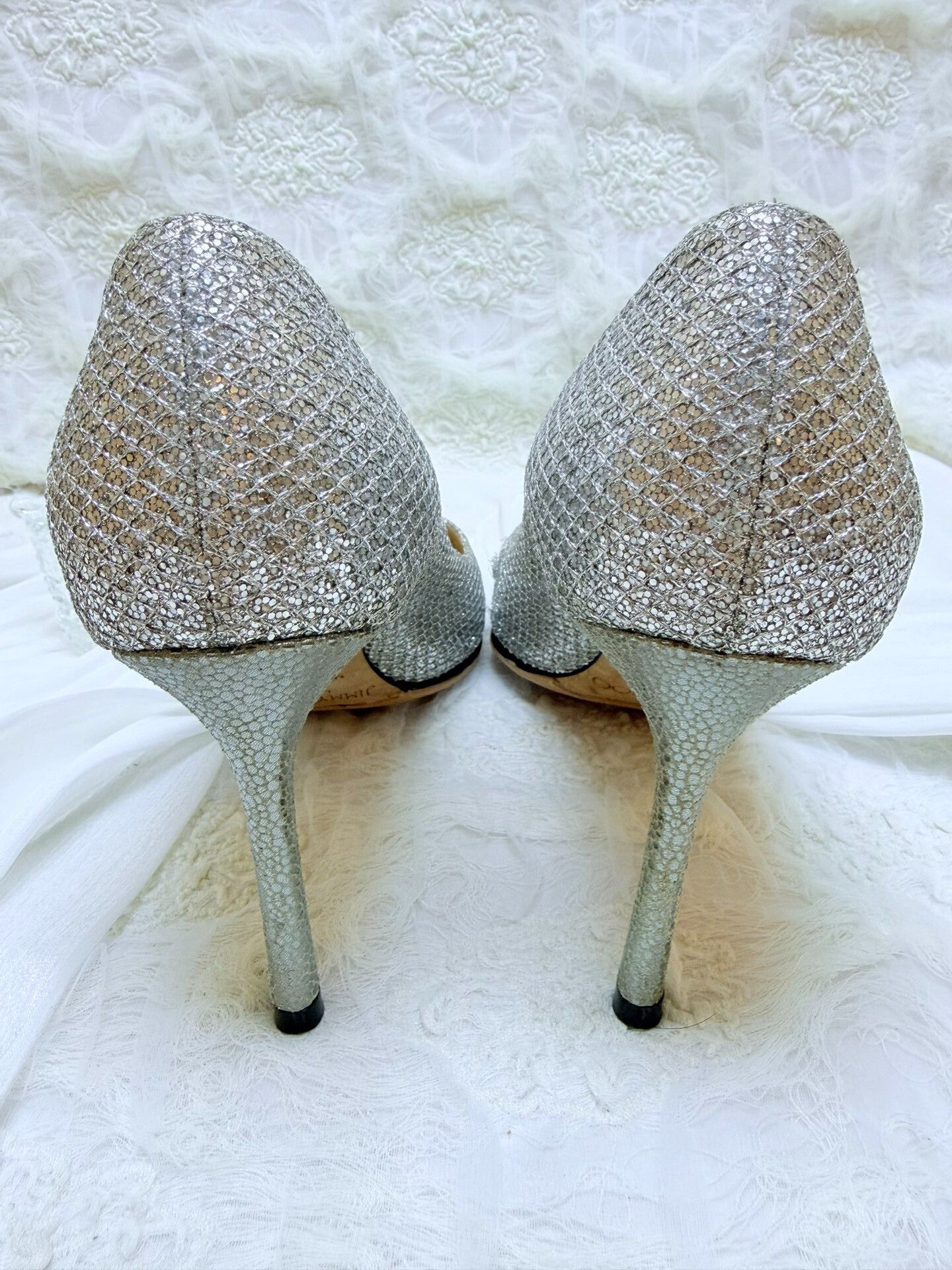 Jimmy Choo Jimmy Choo Silver Lowtop Sneakers us_5-5 Women Size US 5.5 / IT 35.5 - 4 Thumbnail