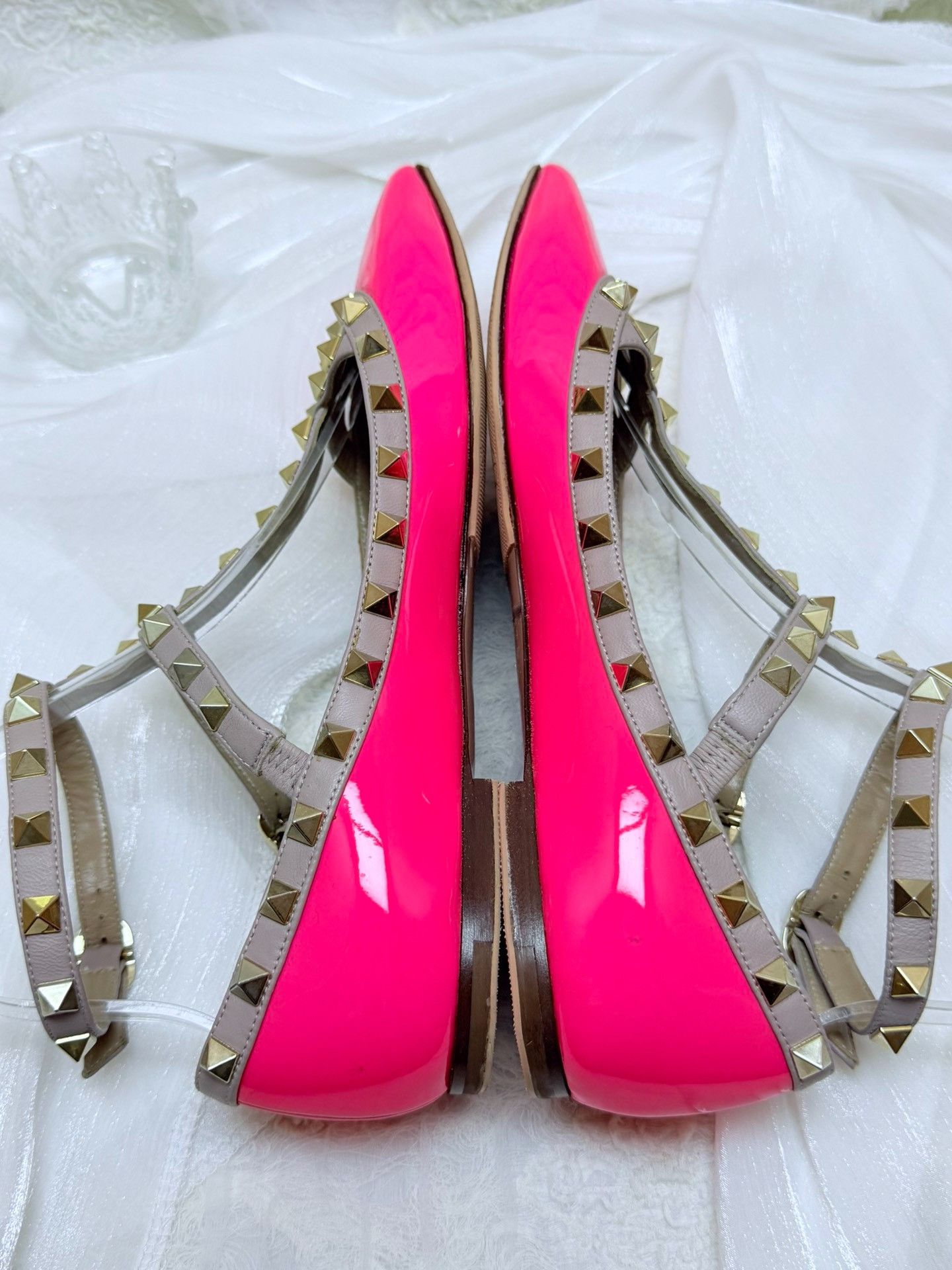 Valentino Valentino Patent Pink Lowtop Sneakers us_8 Women Size US 8 / IT 38 - 5 Thumbnail
