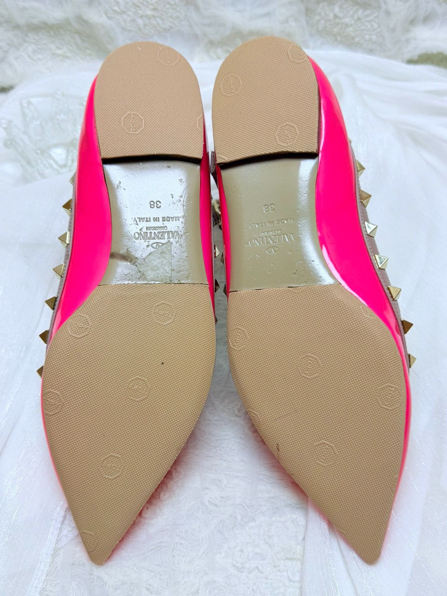 Valentino Valentino Patent Pink Lowtop Sneakers us_8 Women Size US 8 / IT 38 - 6 Thumbnail