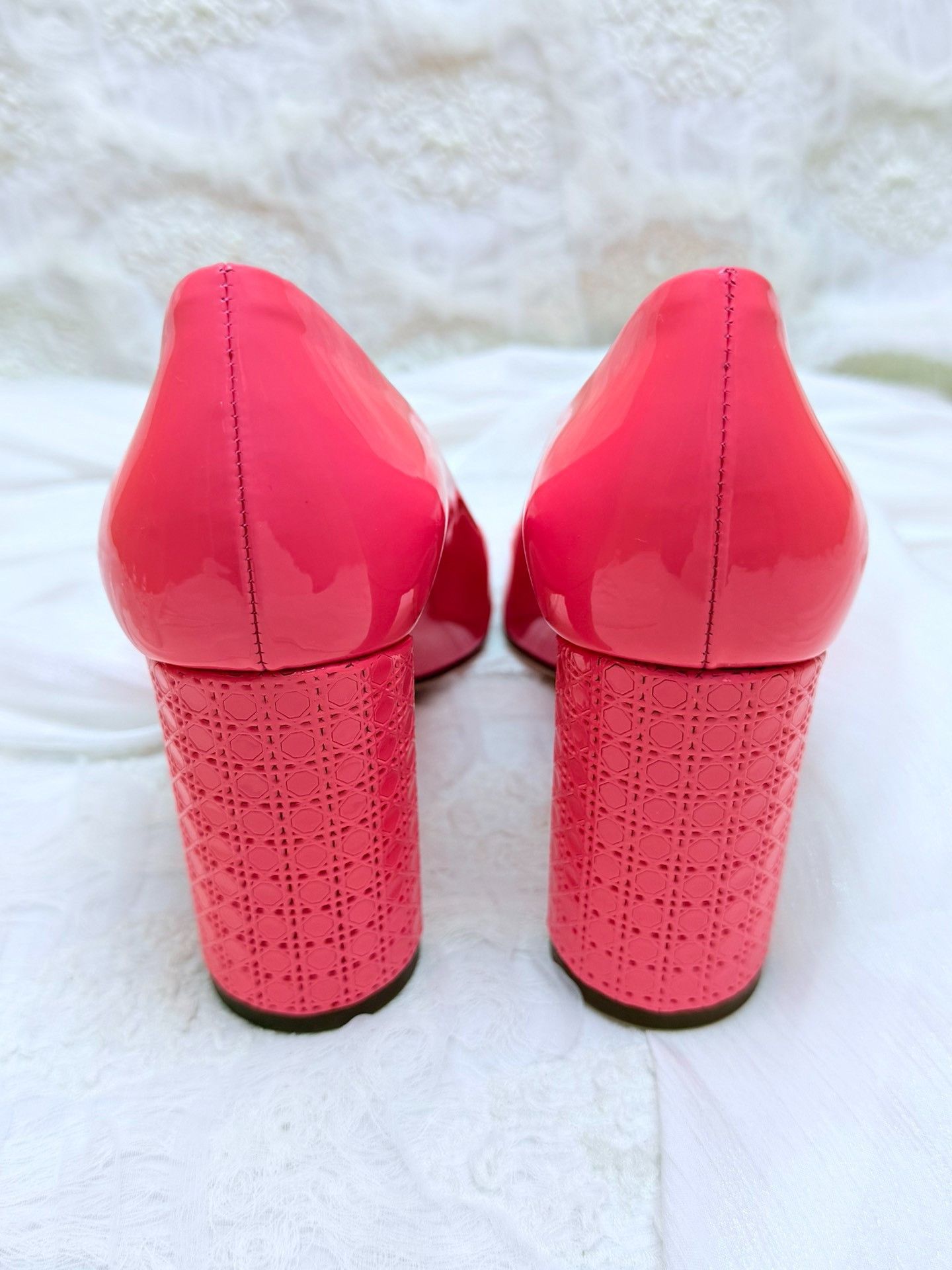 Dior Dior Patent Pink Lowtop Sneakers us_5-5 Women Size US 5.5 / IT 35.5 - 5 Thumbnail