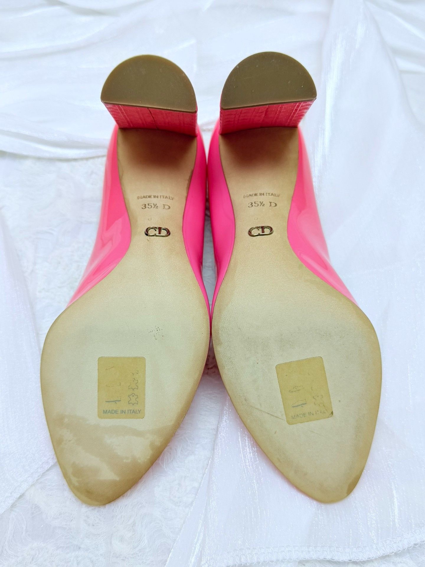 Dior Dior Patent Pink Lowtop Sneakers us_5-5 Women Size US 5.5 / IT 35.5 - 7 Thumbnail
