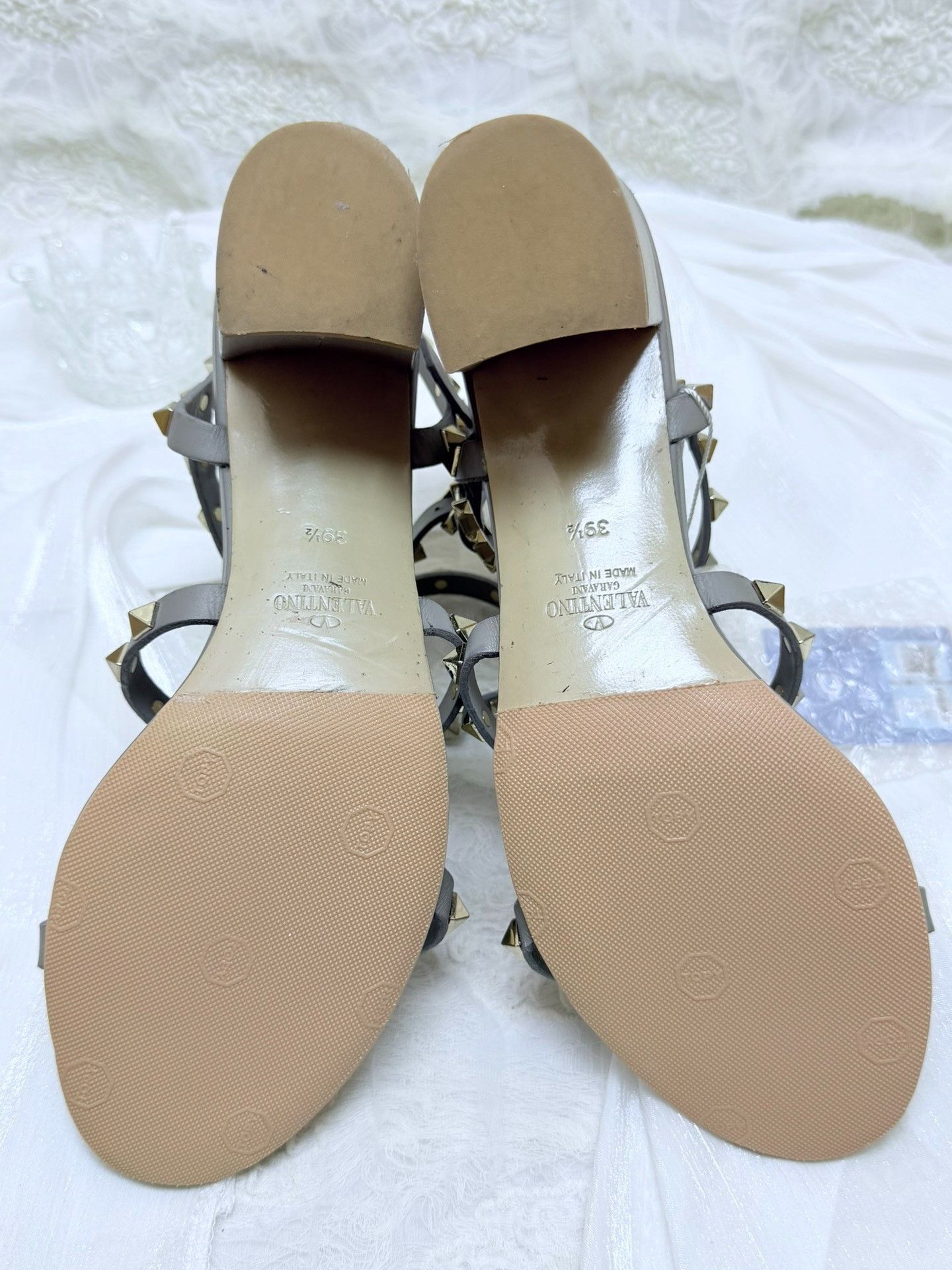 Valentino Valentino Gray Sandals us_9-5 Women Size US 9.5 / IT 39.5 - 5 Thumbnail