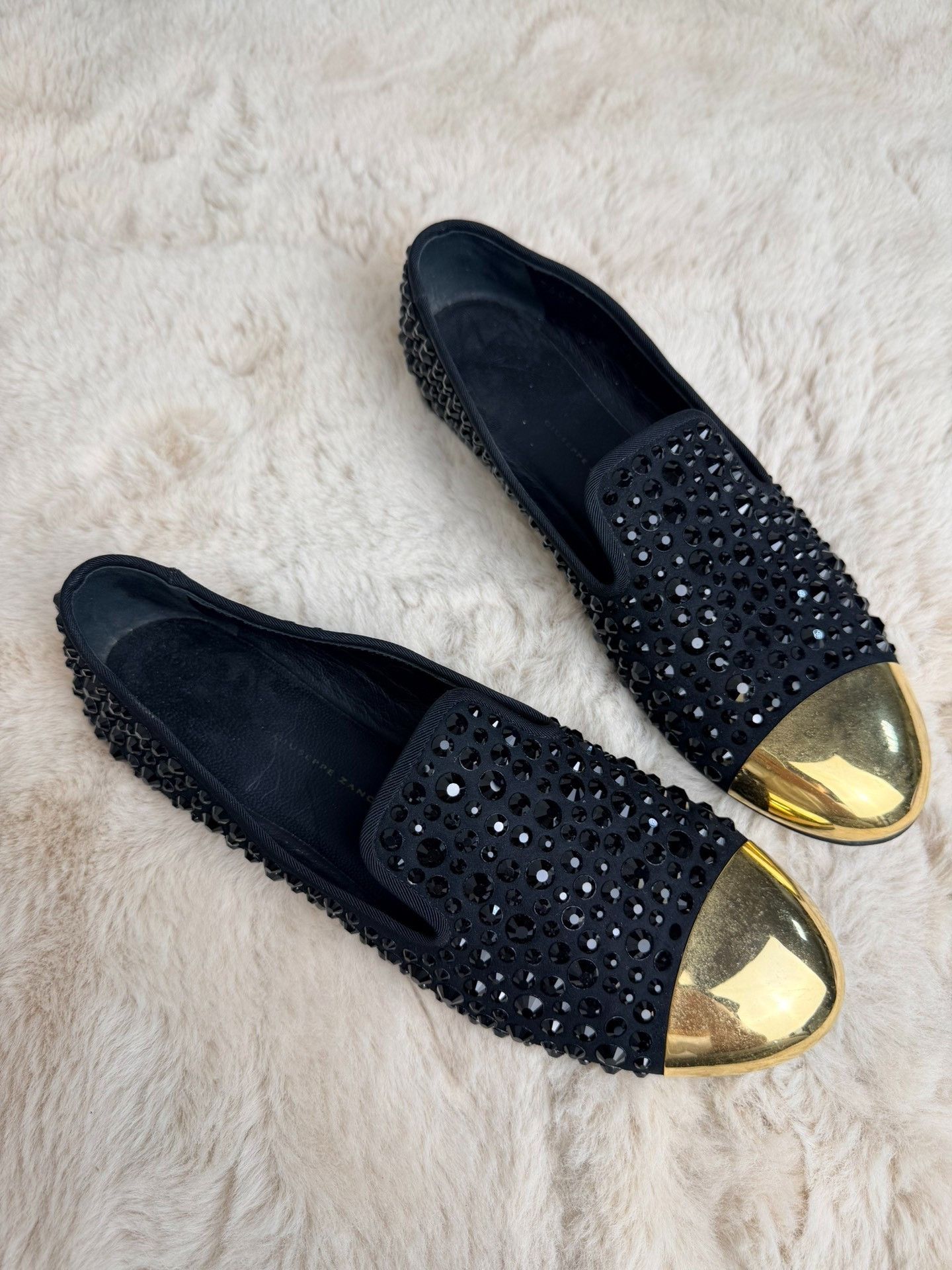 Giuseppe Zanotti Giuseppe Zanotti Suede Gold Lowtop Sneakers us_9 Women Size US 9 / IT 39 - 2 Thumbnail