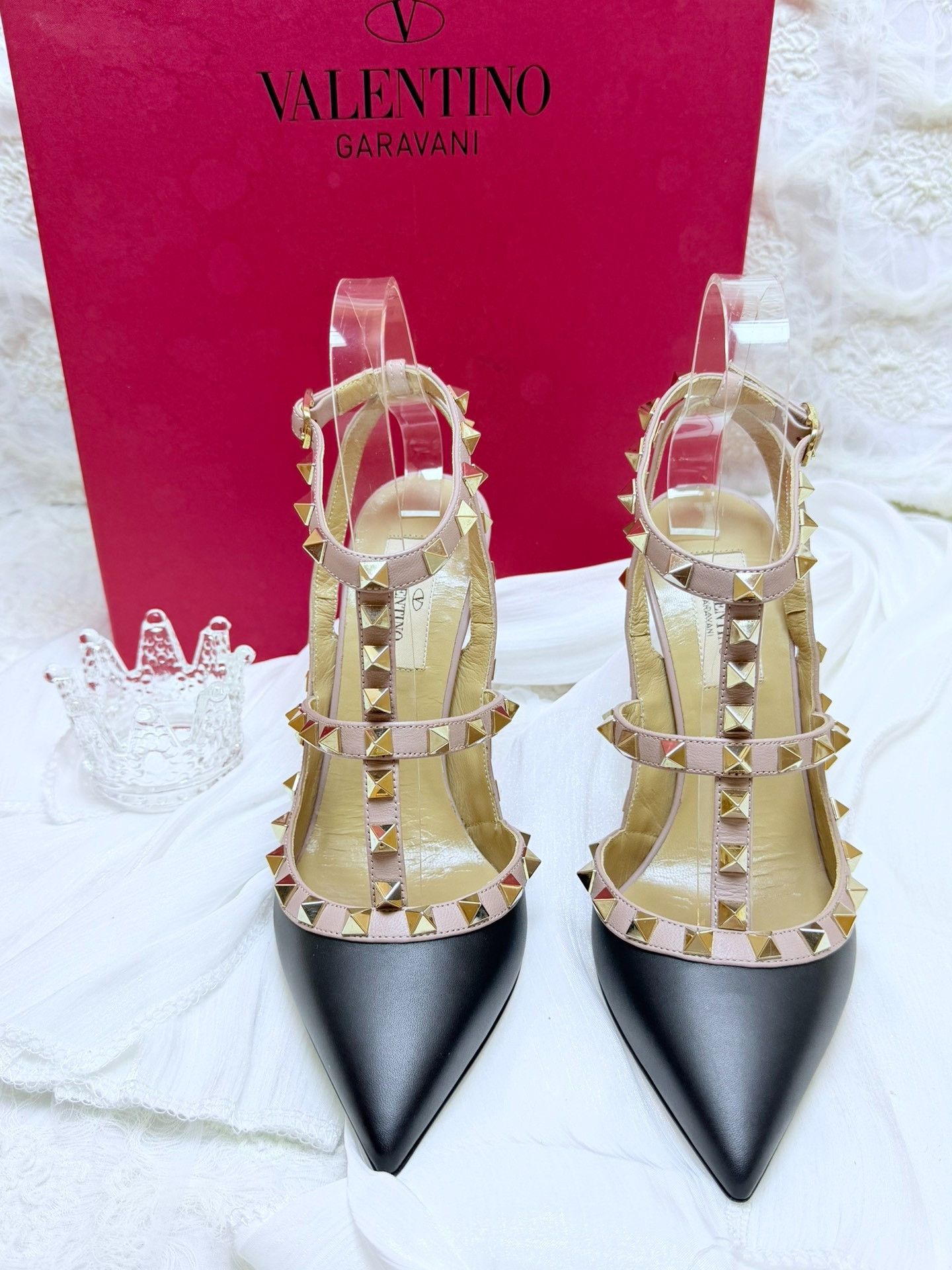 Valentino Valentino Black Sandals us_6-5 Women Size US 6.5 / IT 36.5 - 3 Thumbnail