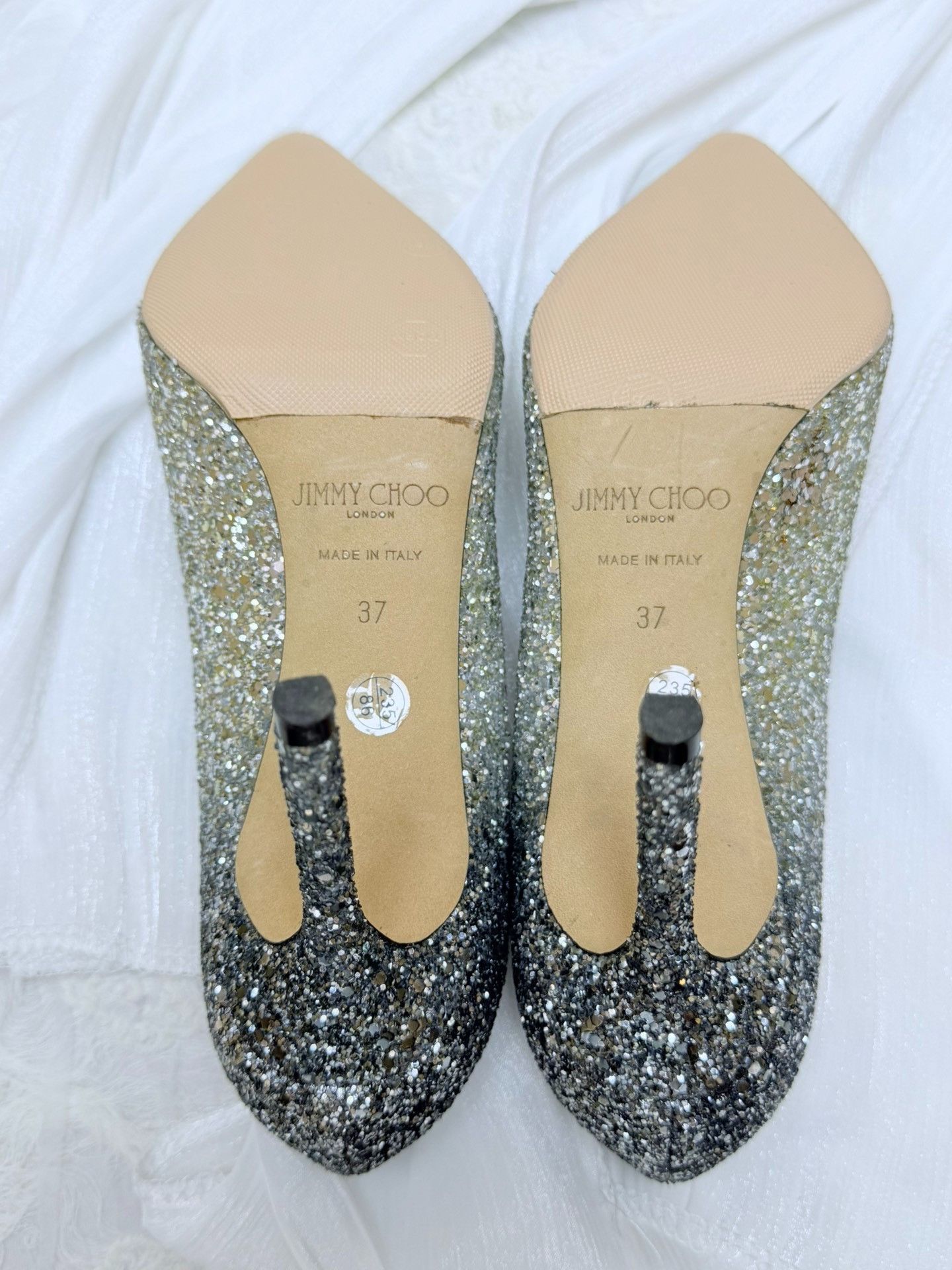Jimmy Choo Jimmy Choo Silver Lowtop Sneakers us_7 Women Size US 7 / IT 37 - 6 Thumbnail
