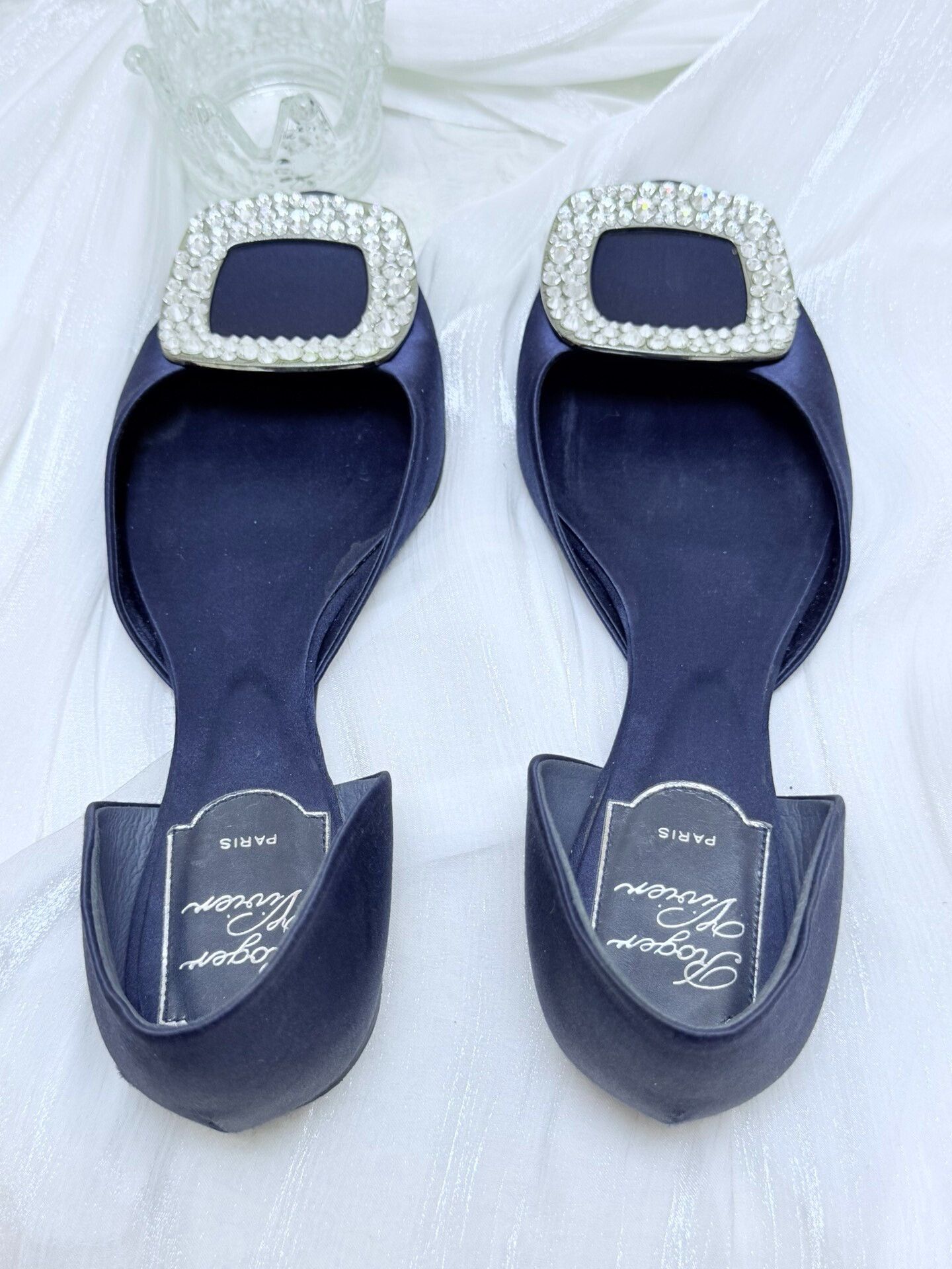 Roger Vivier Roger Vivier Retro Blue Lowtop Sneakers us_5 Women Size US 5 / IT 35 - 4 Thumbnail