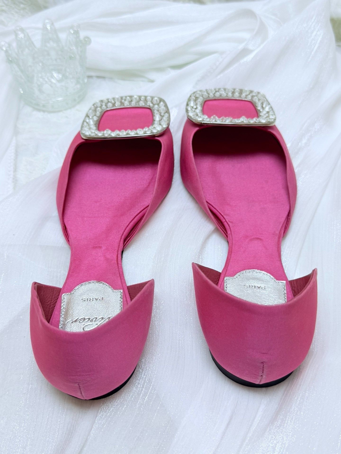 Roger Vivier Roger Vivier Retro Pink Lowtop Sneakers us_5 Women Size US 5 / IT 35 - 4 Thumbnail
