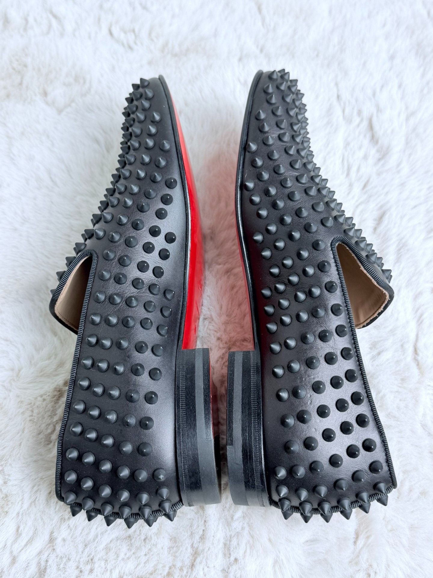 Christian Louboutin Christian Louboutin Black Lowtop Sneakers us_9 Women Size US 9 / IT 39 - 4 Thumbnail