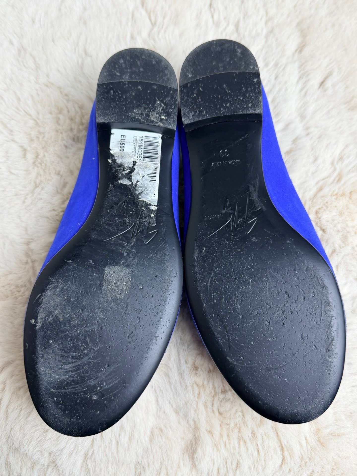 Giuseppe Zanotti Giuseppe Zanotti Casual Blue Lowtop Sneakers us_9 Women Size US 9 / IT 39 - 6 Thumbnail