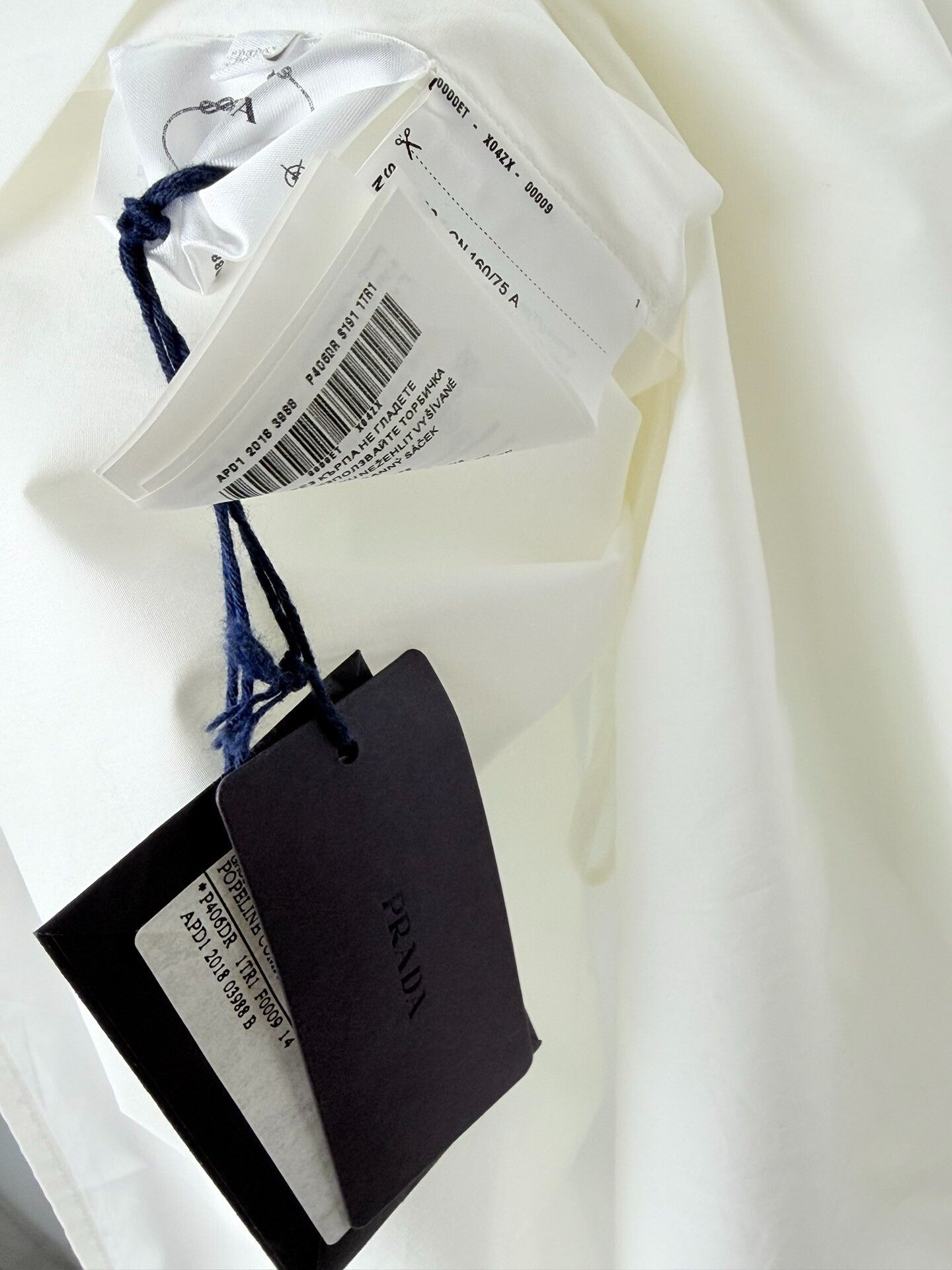 Prada Prada White Button Up it_38 Women Size XS / US 0-2 / IT 36-38 - 5 Thumbnail