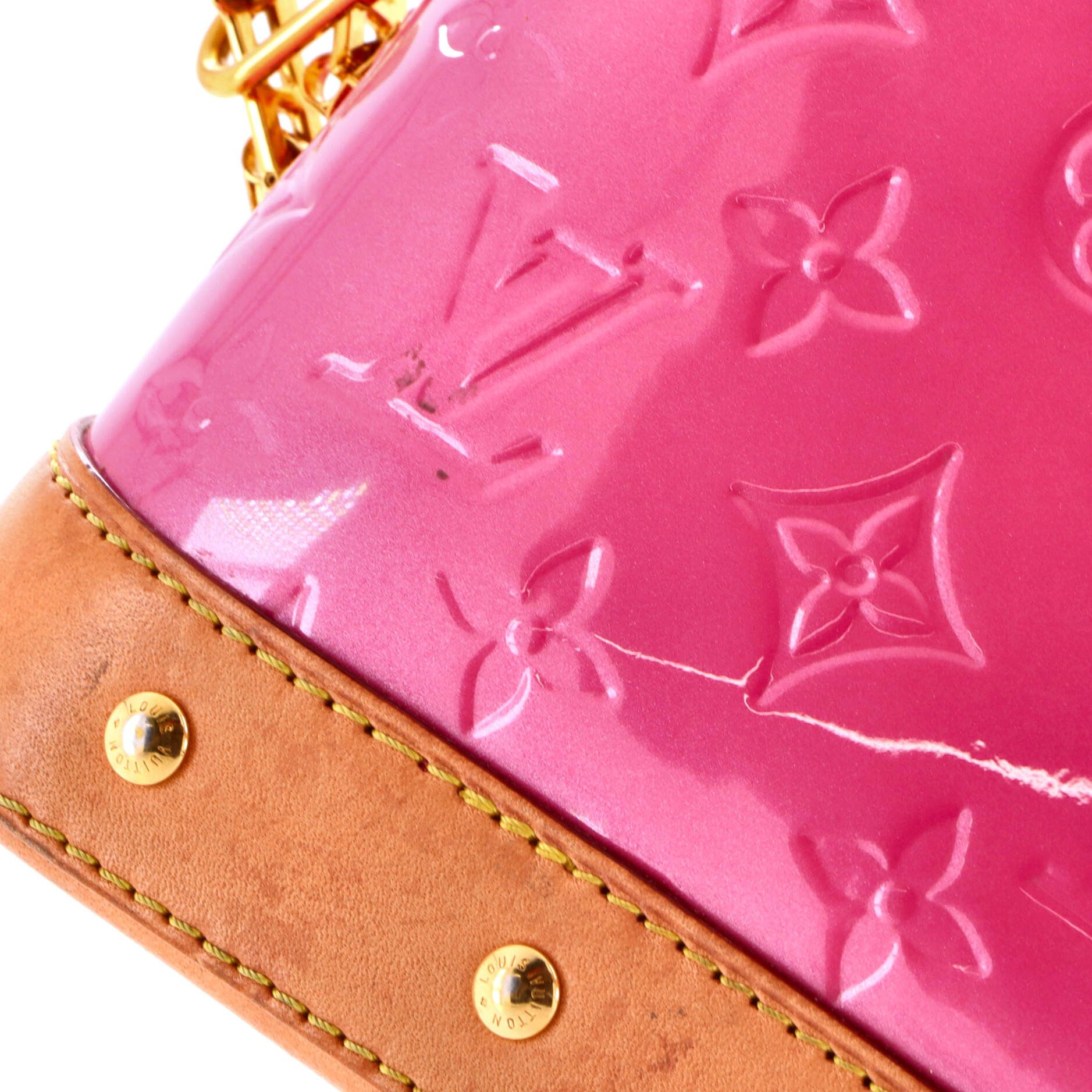 Louis Vuitton Alma Charm Chain Handbag Size ONE SIZE - 6 Thumbnail