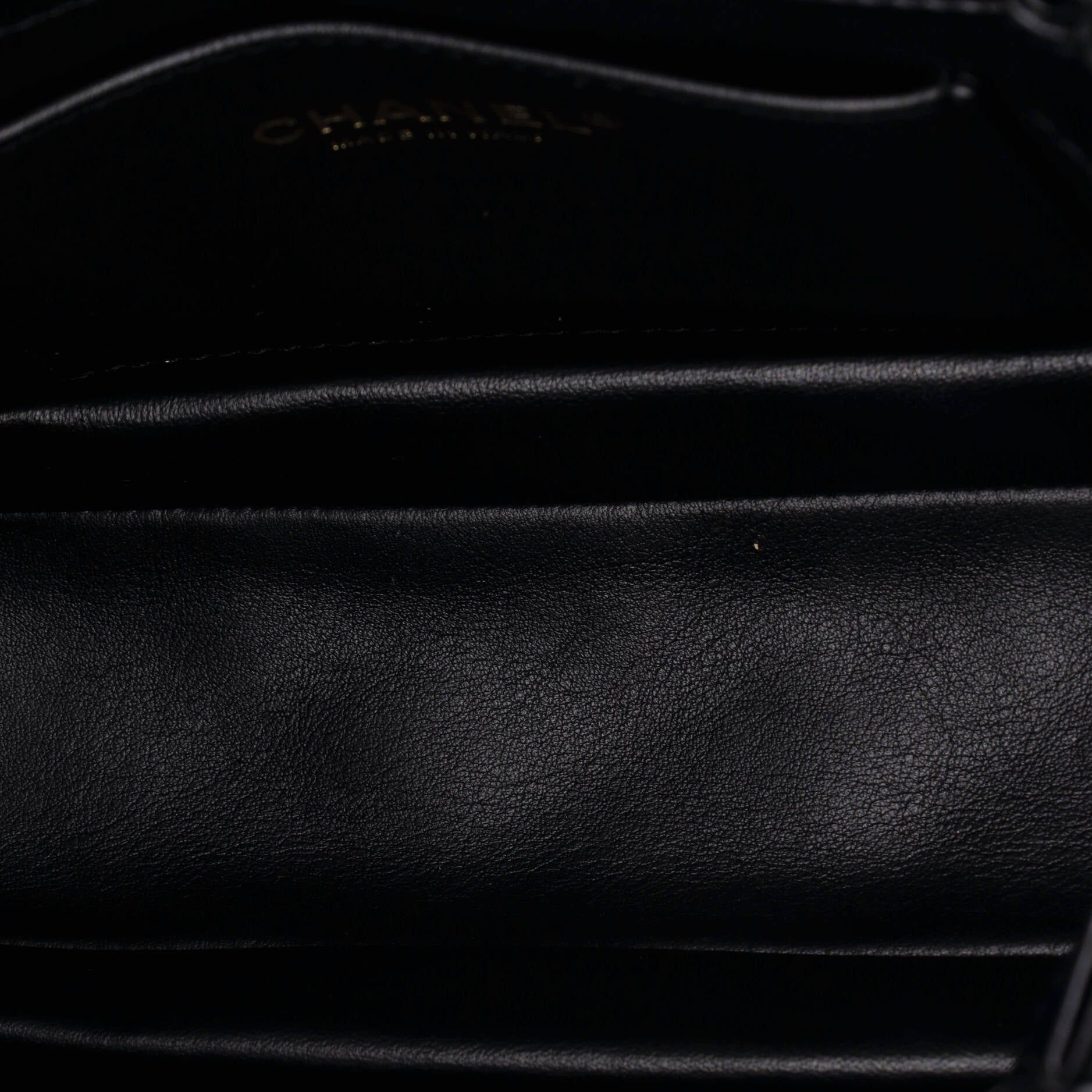 Chanel Logo Links Top Handle Flap Bag Size ONE SIZE - 5 Thumbnail
