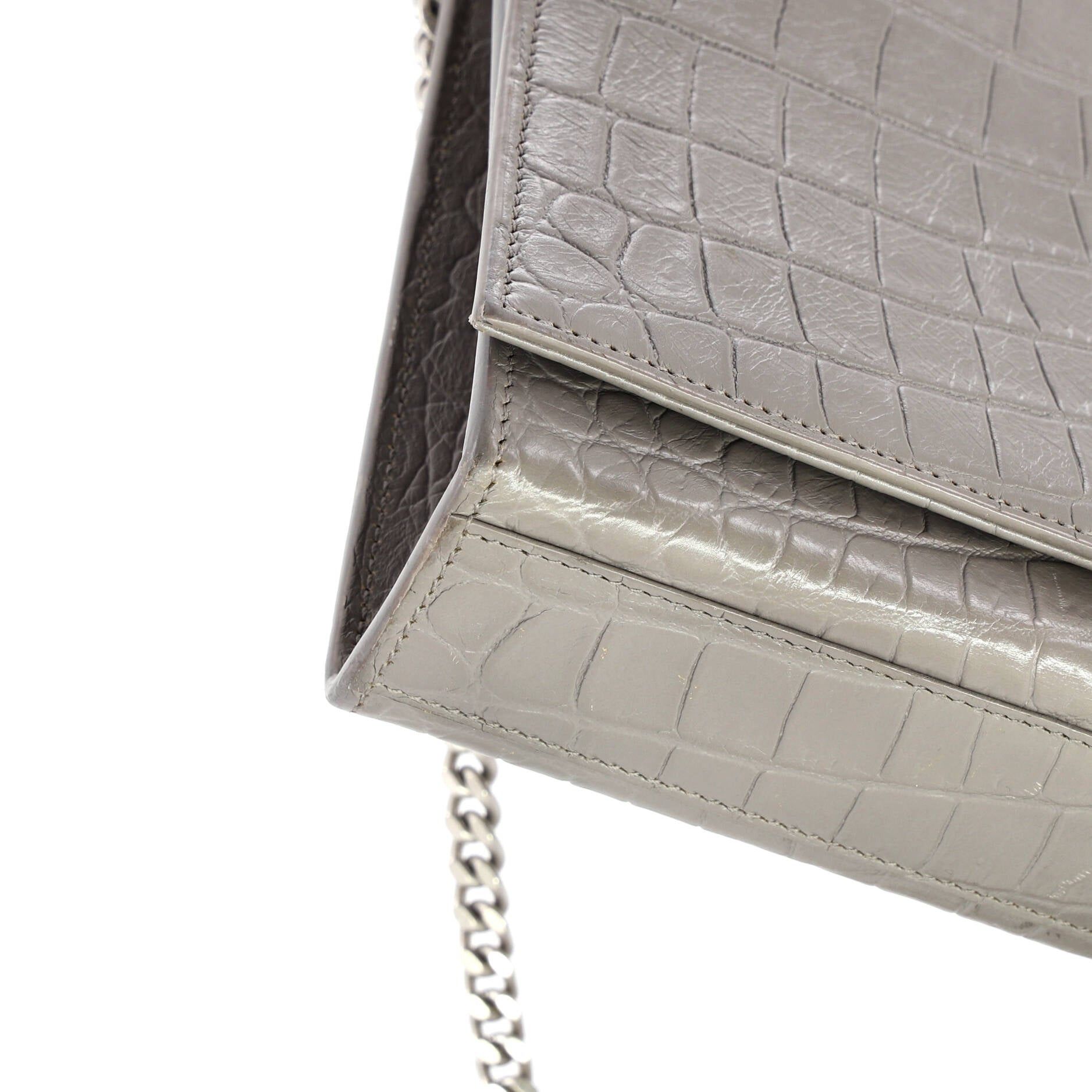 Saint Laurent Paris Classic Monogram Tassel Crossbody Bag Size ONE SIZE - 7 Thumbnail
