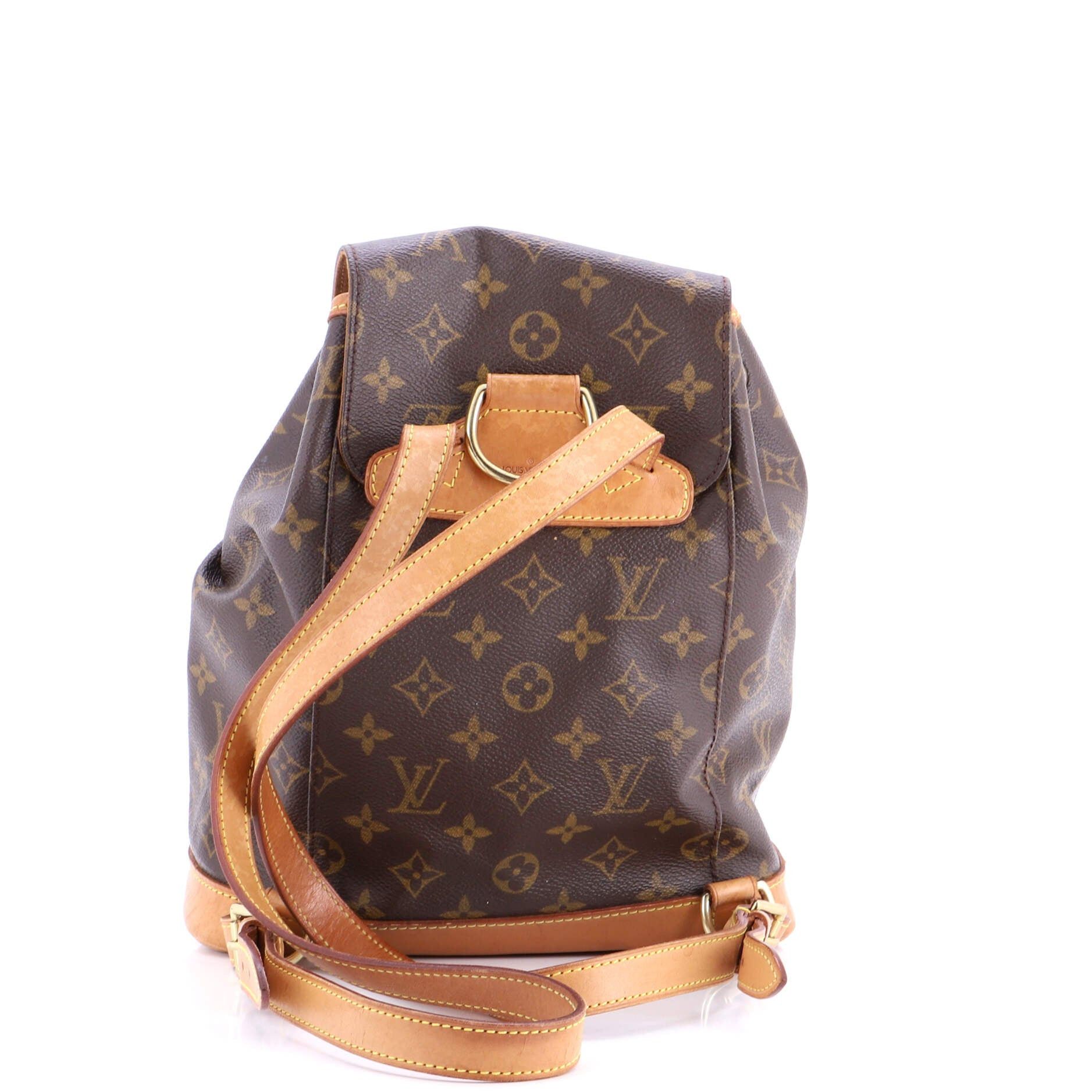 Louis Vuitton Vintage Montsouris Backpack Size ONE SIZE - 3 Thumbnail