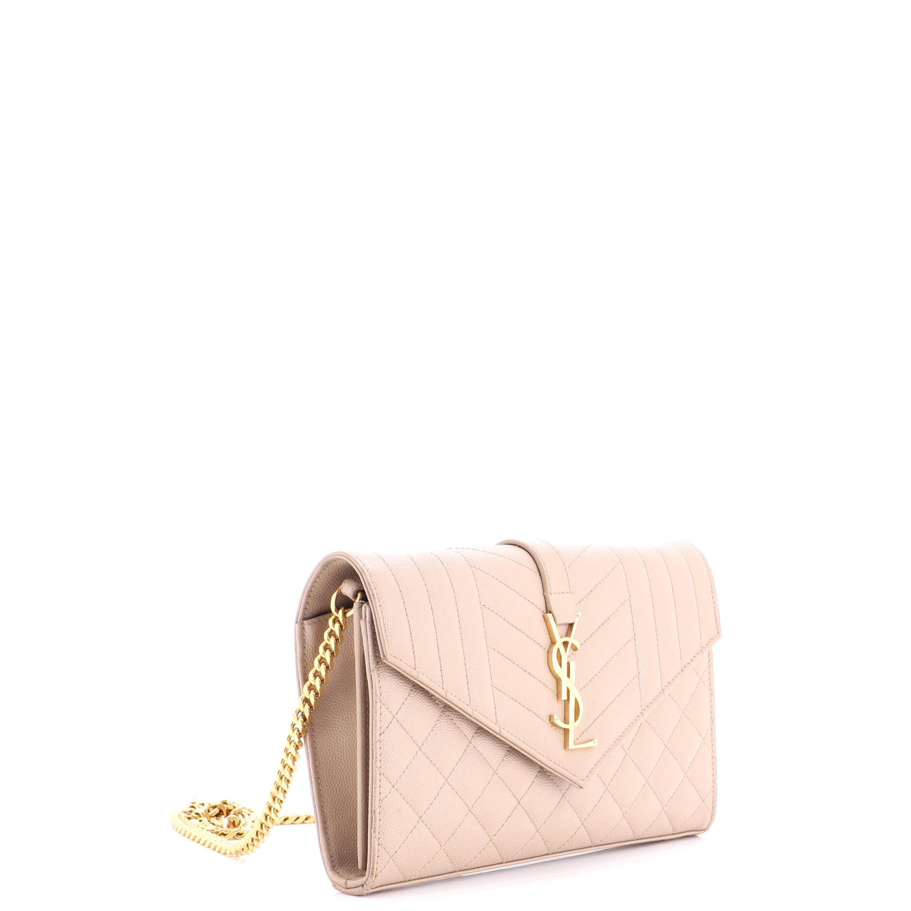 Saint Laurent Paris Classic Monogram Chain Wallet Size ONE SIZE - 2 Thumbnail