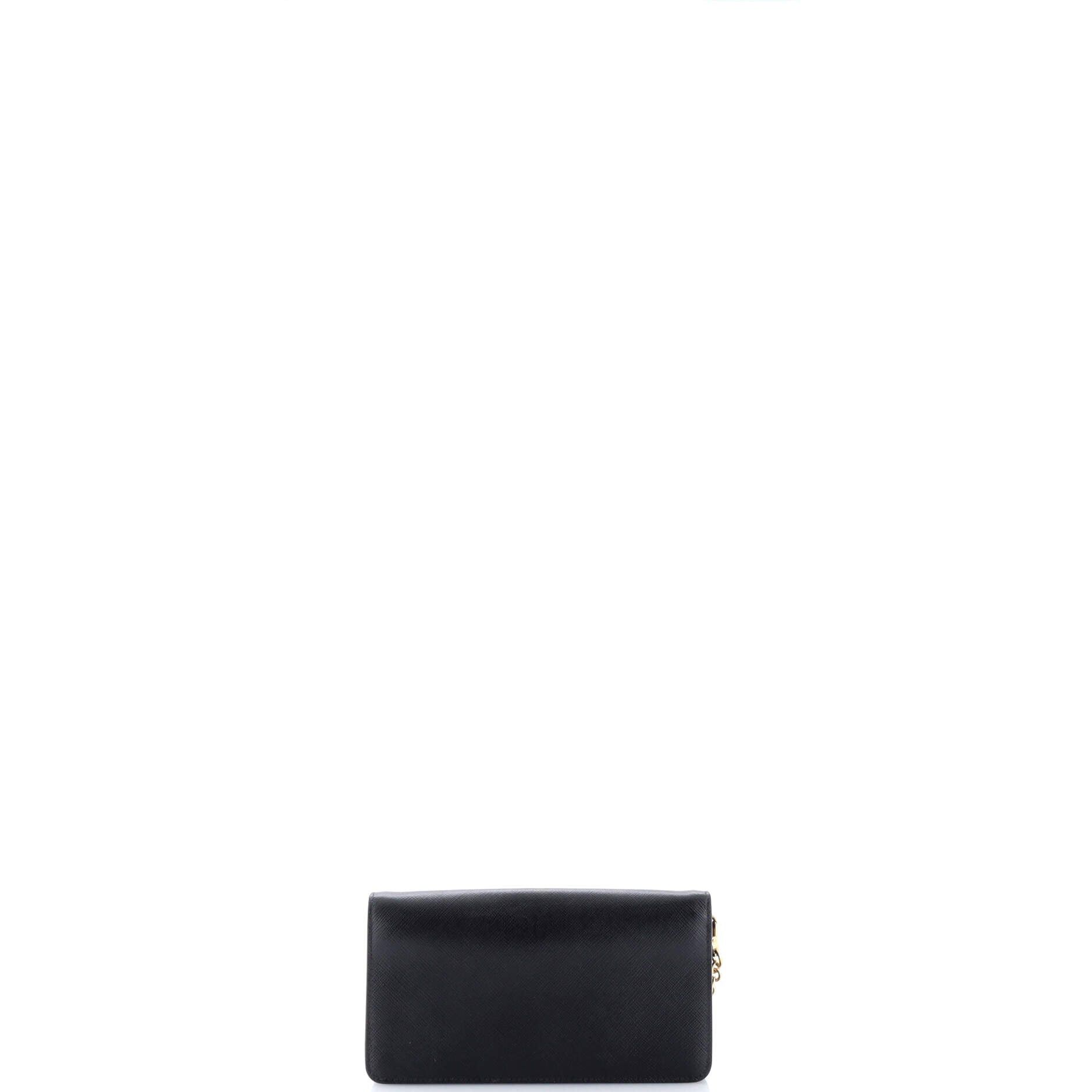 Prada Monochrome Wristlet Wallet on Chain Size ONE SIZE - 3 Thumbnail
