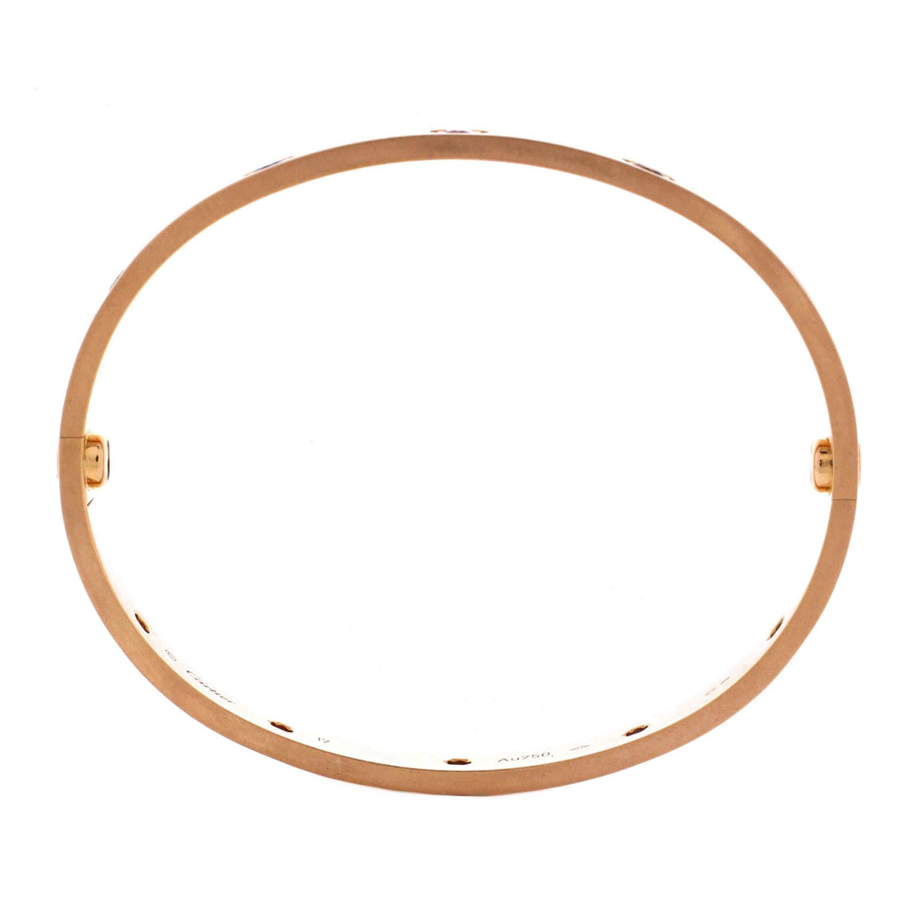 Cartier Love 10 Stone Bracelet Size ONE SIZE - 3 Thumbnail