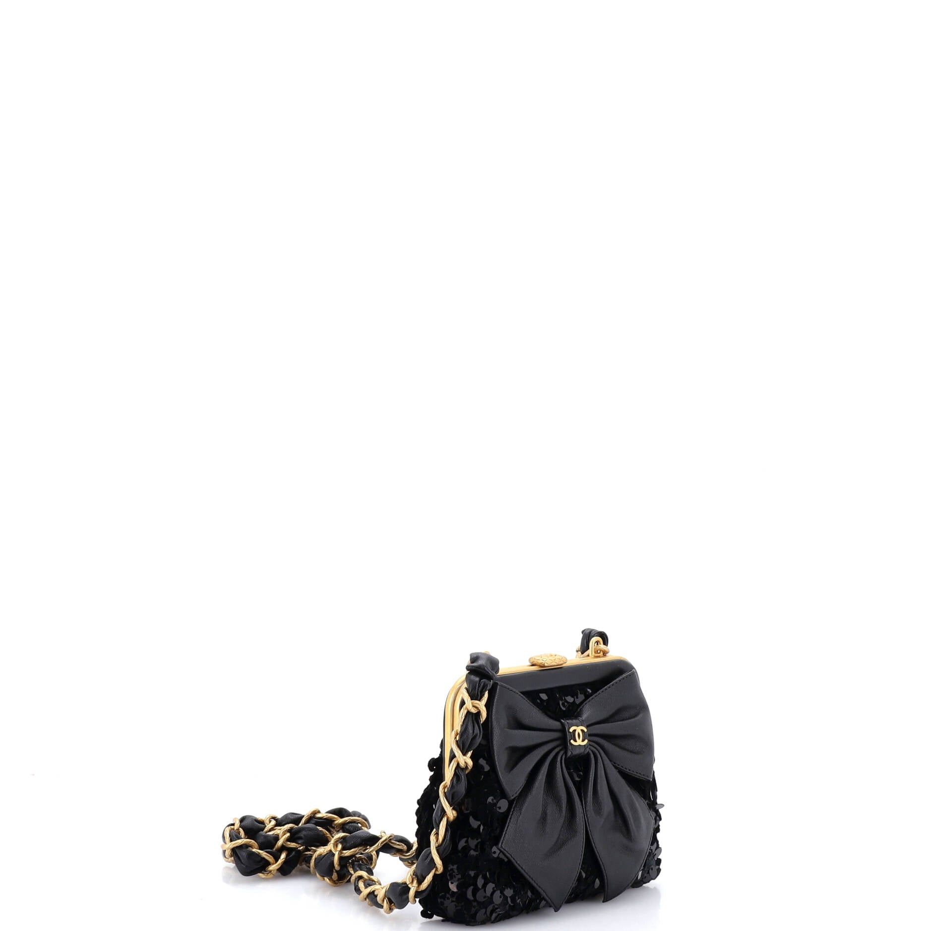 Chanel Bow Frame Clutch With Chain Size ONE SIZE - 2 Thumbnail