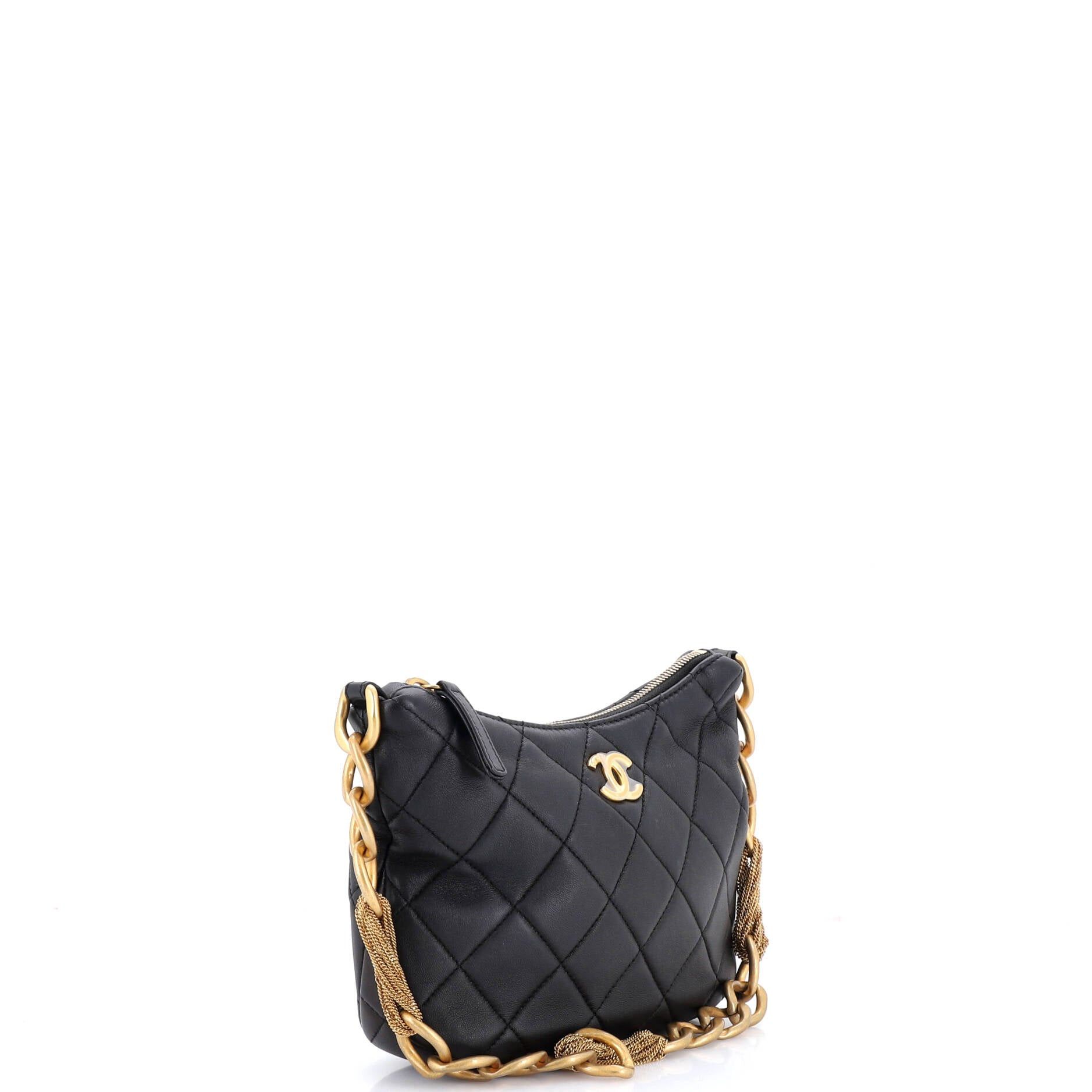Chanel CC Mixed Chain Link Zip Hobo Size ONE SIZE - 2 Thumbnail