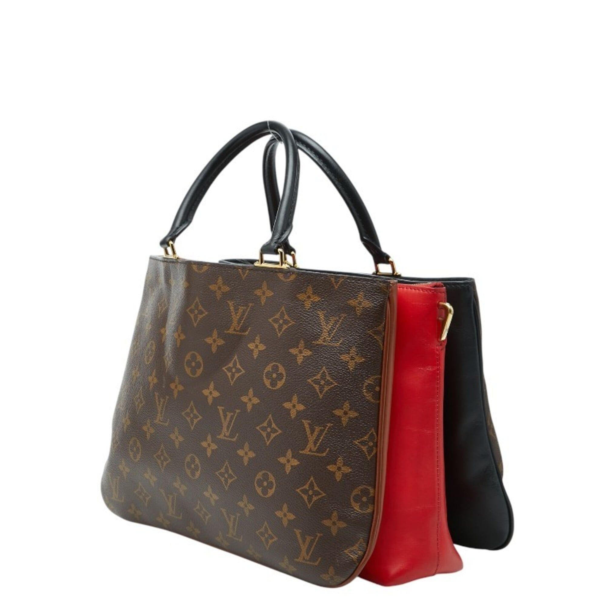 Louis Vuitton Louis Vuitton Monogram Millefeuille Handbag Shoulder Bag 2WAY M44254 Brown Leather Women's LOUIS VUITTON Size ONE SIZE - 2 Thumbnail