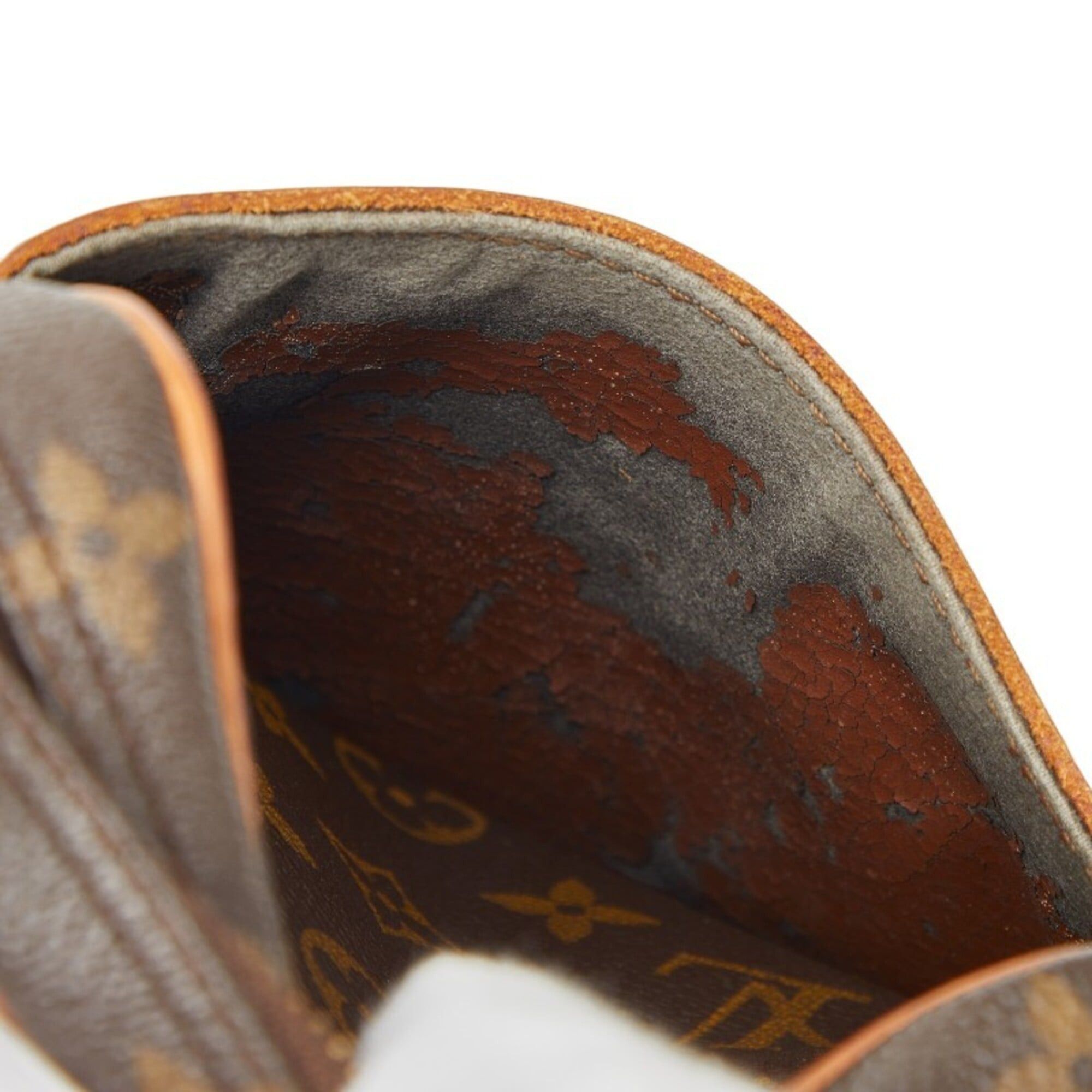 Louis Vuitton Louis Vuitton Monogram Danube Crossbody Shoulder Bag M45266 Brown Leather Women's LOUIS VUITTON Size ONE SIZE - 9 Thumbnail
