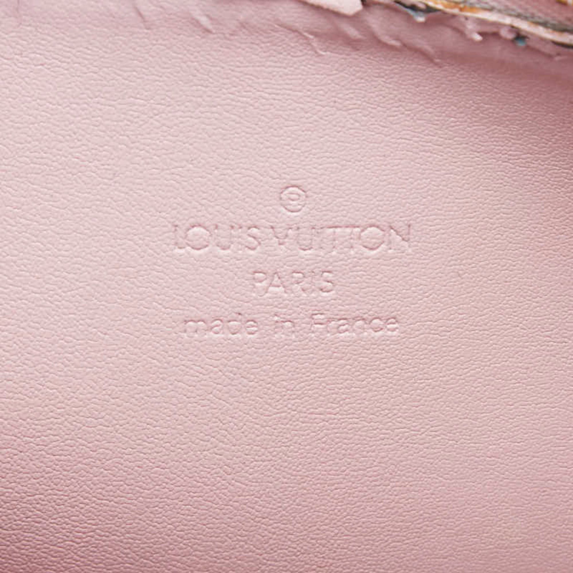 Louis Vuitton Louis Vuitton Vernis Mott Shoulder Bag Handbag M91157 Yellow Enamel Women's LOUIS VUITTON Size ONE SIZE - 9 Thumbnail