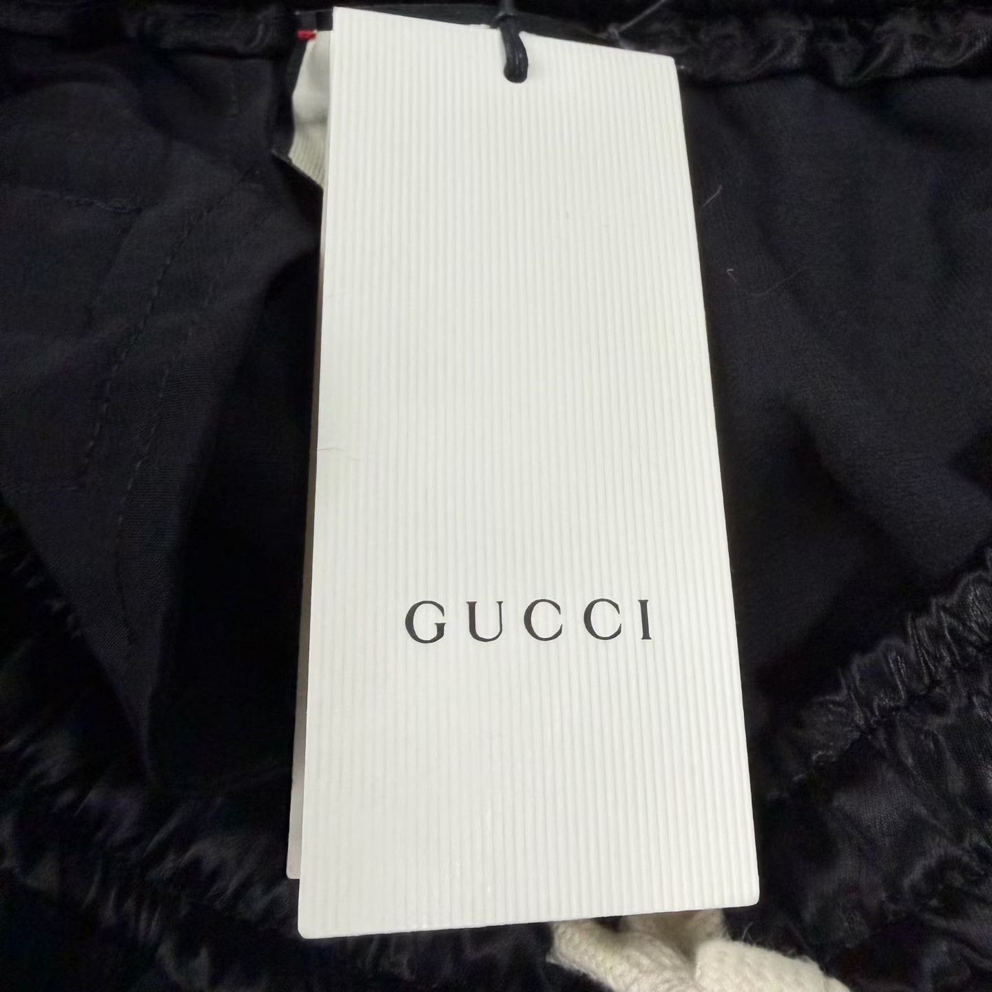 Gucci Gucci Black Velvet Drawstring Pants Size 32" / US 10 / IT 46 - 6 Thumbnail