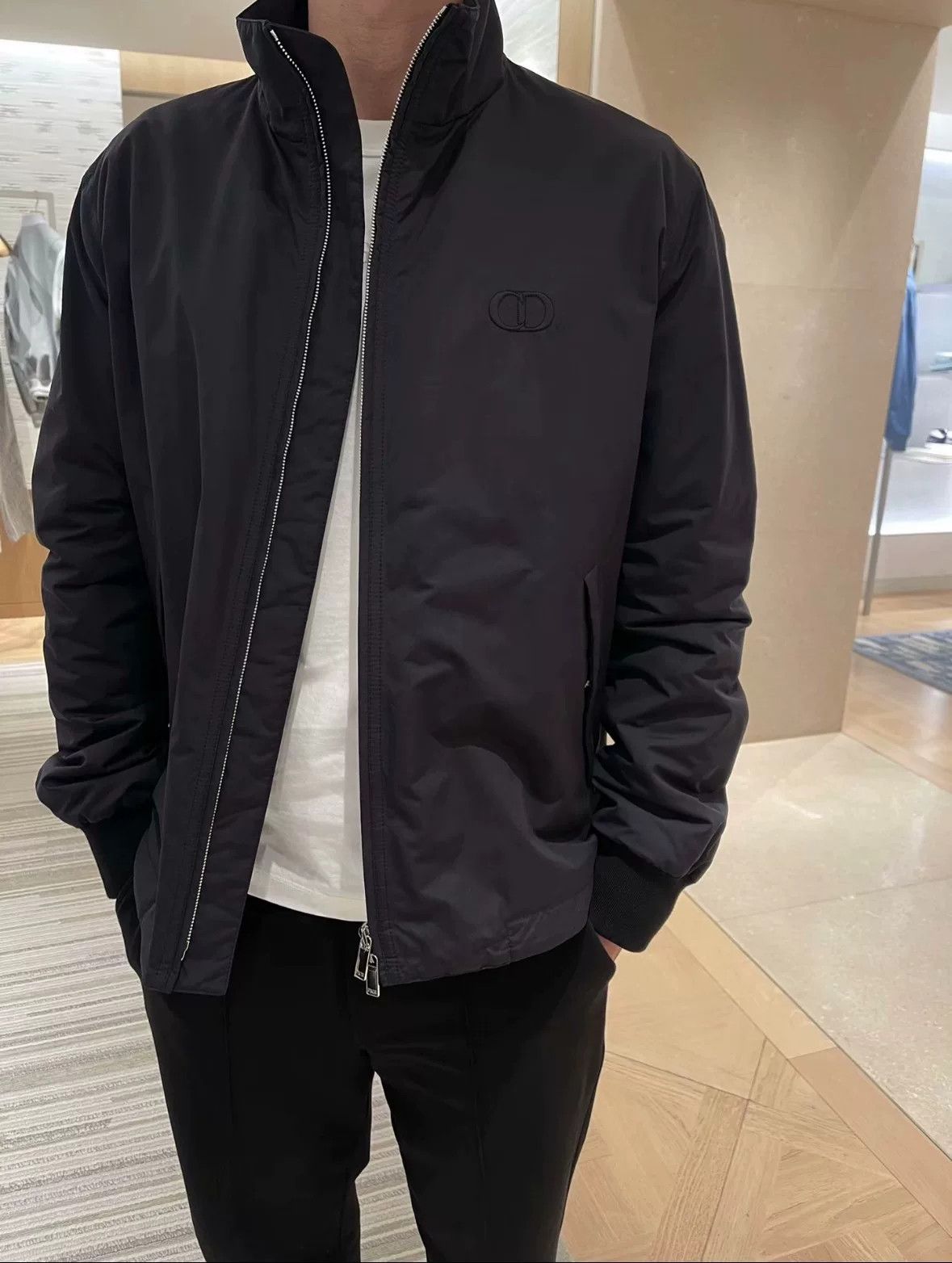 Dior Dior Man Essentials CD Icon Zip Jacket Size US M / EU 48-50 / 2 - 9 Thumbnail