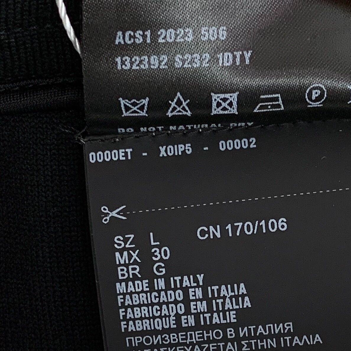 Prada Prada 2023 Logo Lettering Black Shorts Size US 34 / EU 50 - 8 Thumbnail