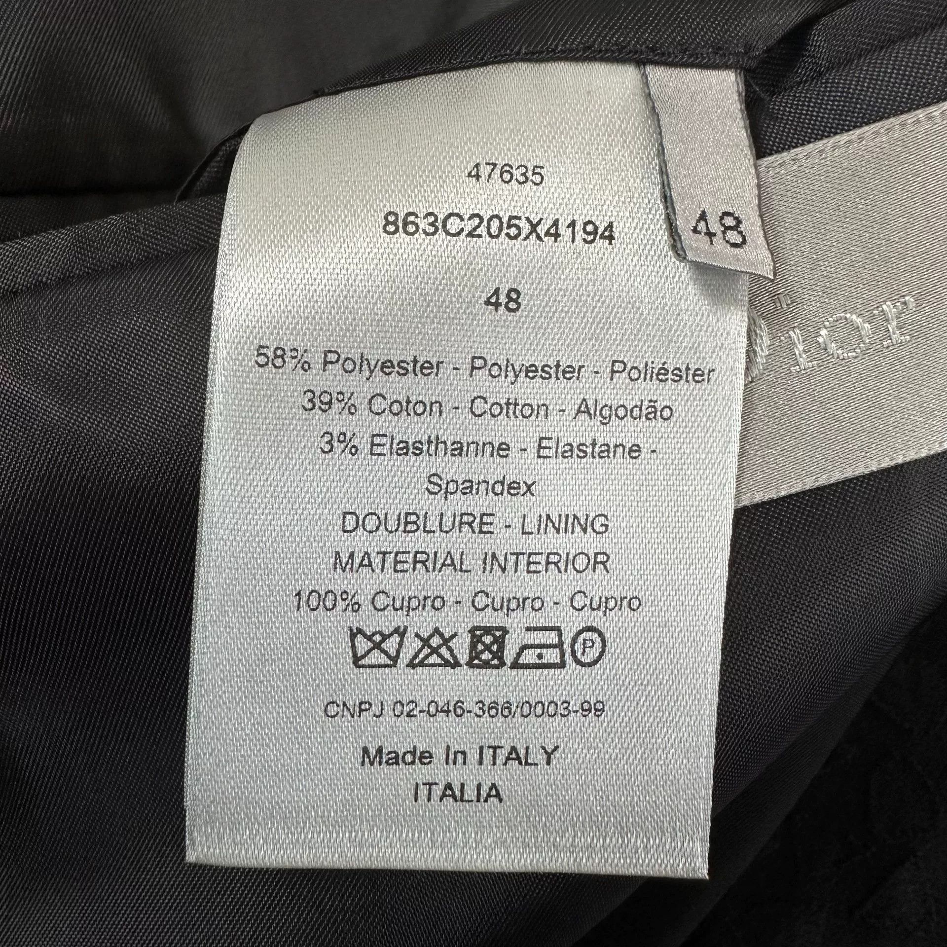 Dior Dior Runway Fragment Suit Jacket Size US M / EU 48-50 / 2 - 6 Thumbnail