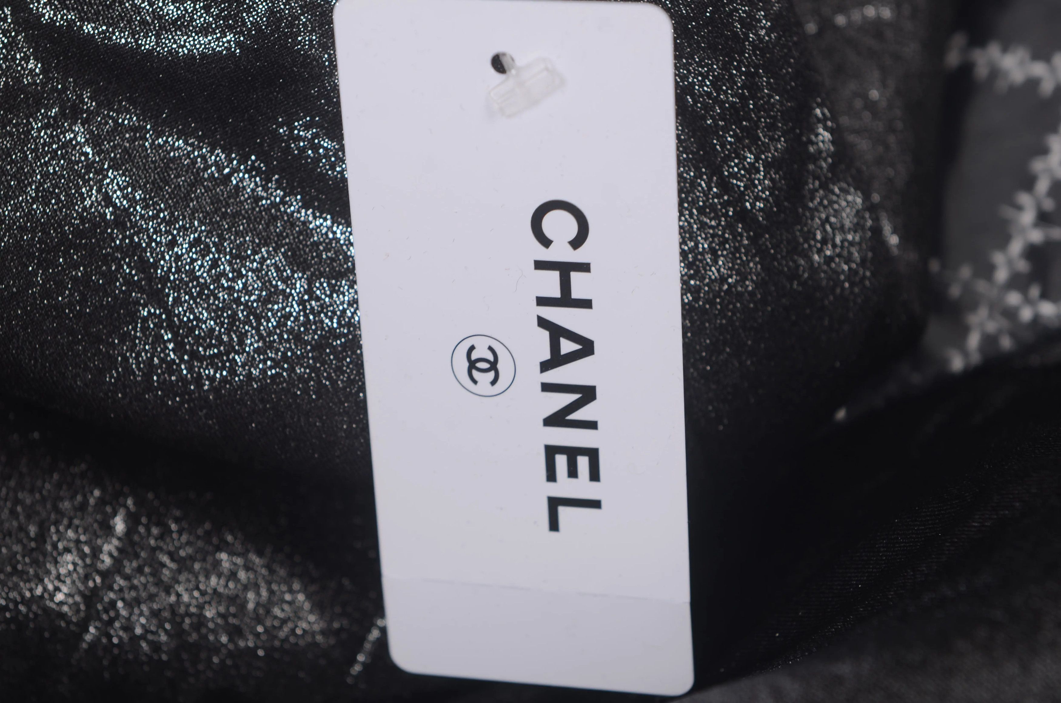 Chanel Chanel Black White Diamond Pattern Dress Size M / US 6-8 / IT 42-44 - 4 Thumbnail