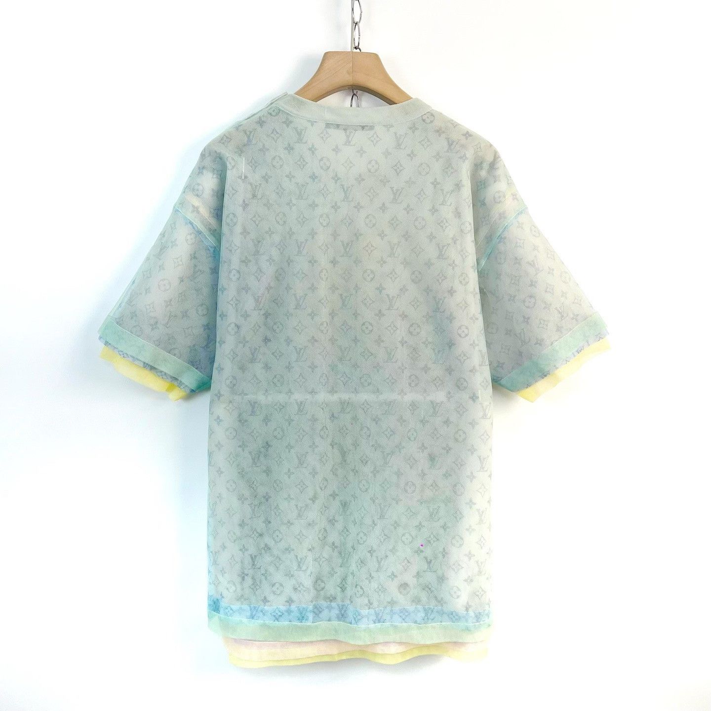 Louis Vuitton Louis Vuitton Organza All-Over Print Top Size L / US 10 / IT 46 - 2 Thumbnail
