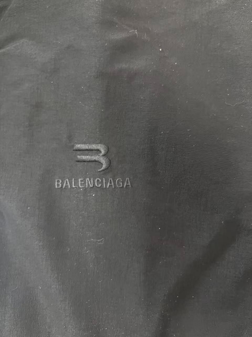 Balenciaga Balenciaga Black Zip Stand-Collar Jacket Size US XL / EU 56 / 4 - 3 Thumbnail