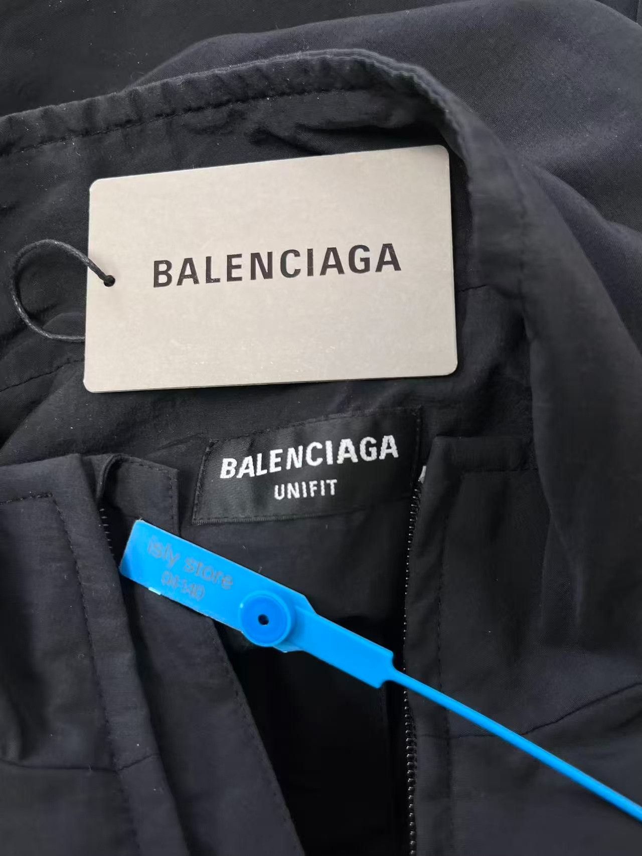 Balenciaga Balenciaga Logo Zip Stand-Collar Men's Jacket Size US XS / EU 42 / 0 - 5 Thumbnail
