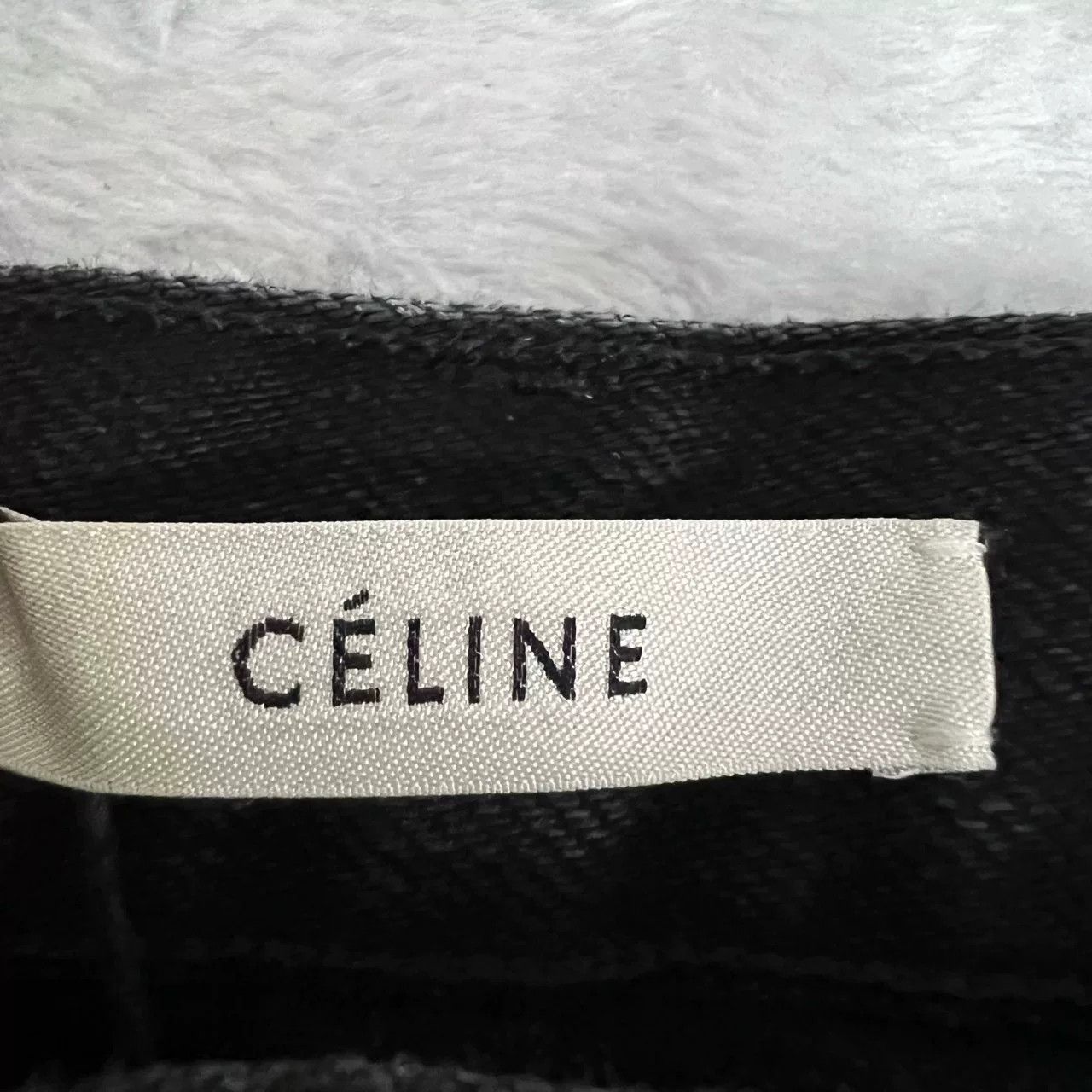 Celine Celine Black Straight-Leg Jeans Size 36" / US 14 / IT 50 - 4 Thumbnail