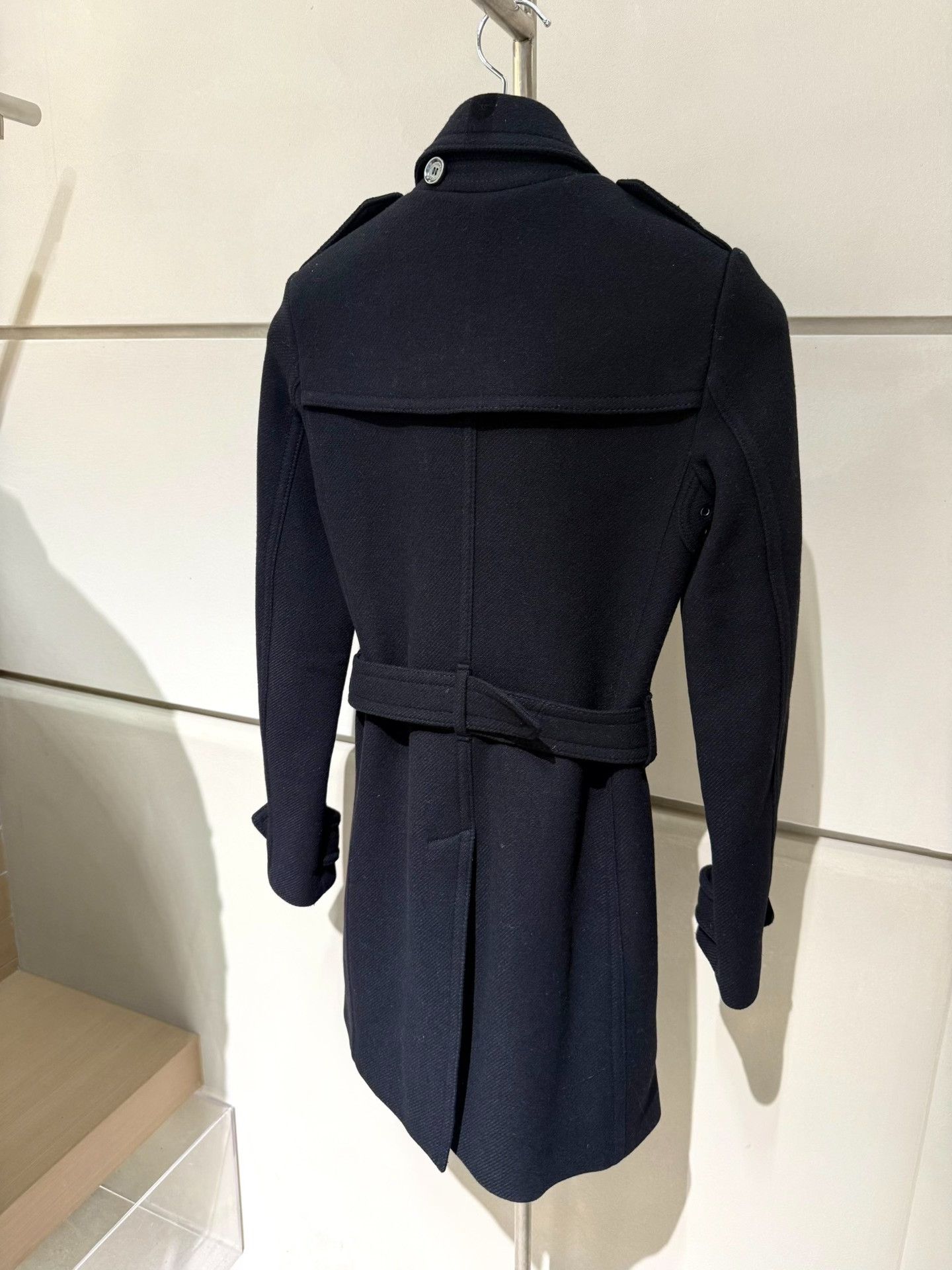 Burberry Burberry Black Double-Breasted Trench Coat Size XS / US 0-2 / IT 36-38 - 5 Thumbnail