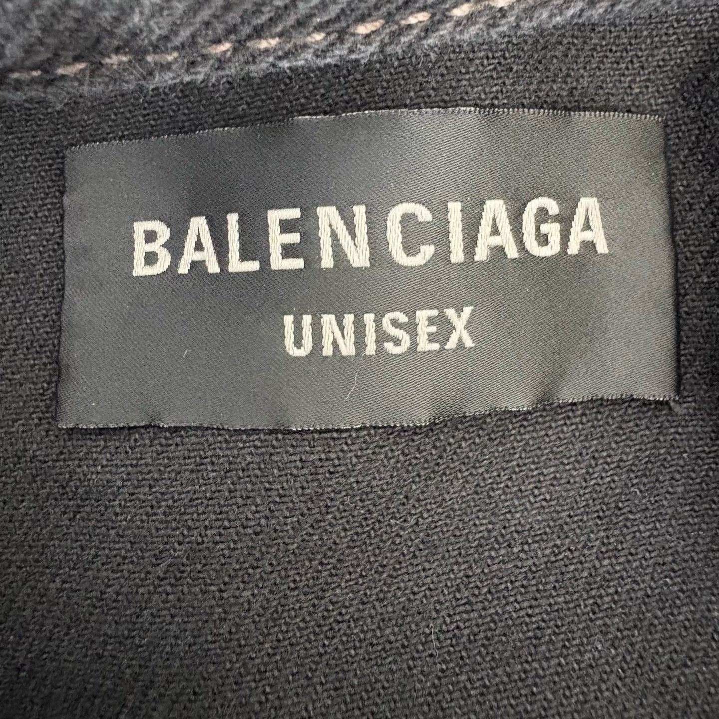 Balenciaga BALENCIAGA Graffiti Logo Denim Jacket Size US L / EU 52-54 / 3 - 2 Thumbnail